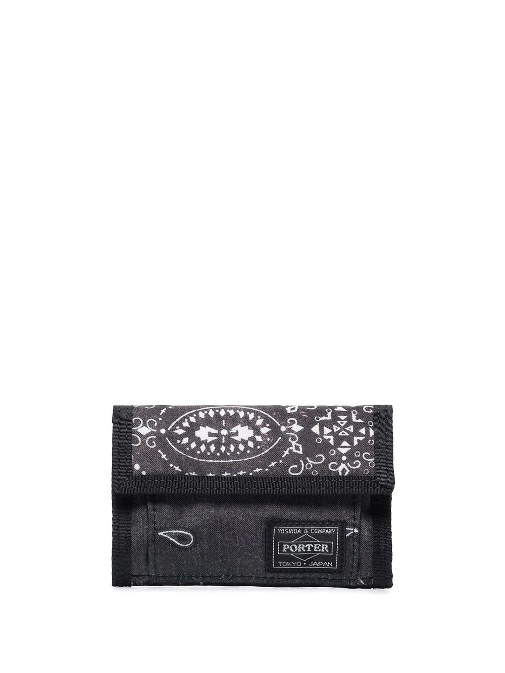 x Porter bandana print wallet - 1