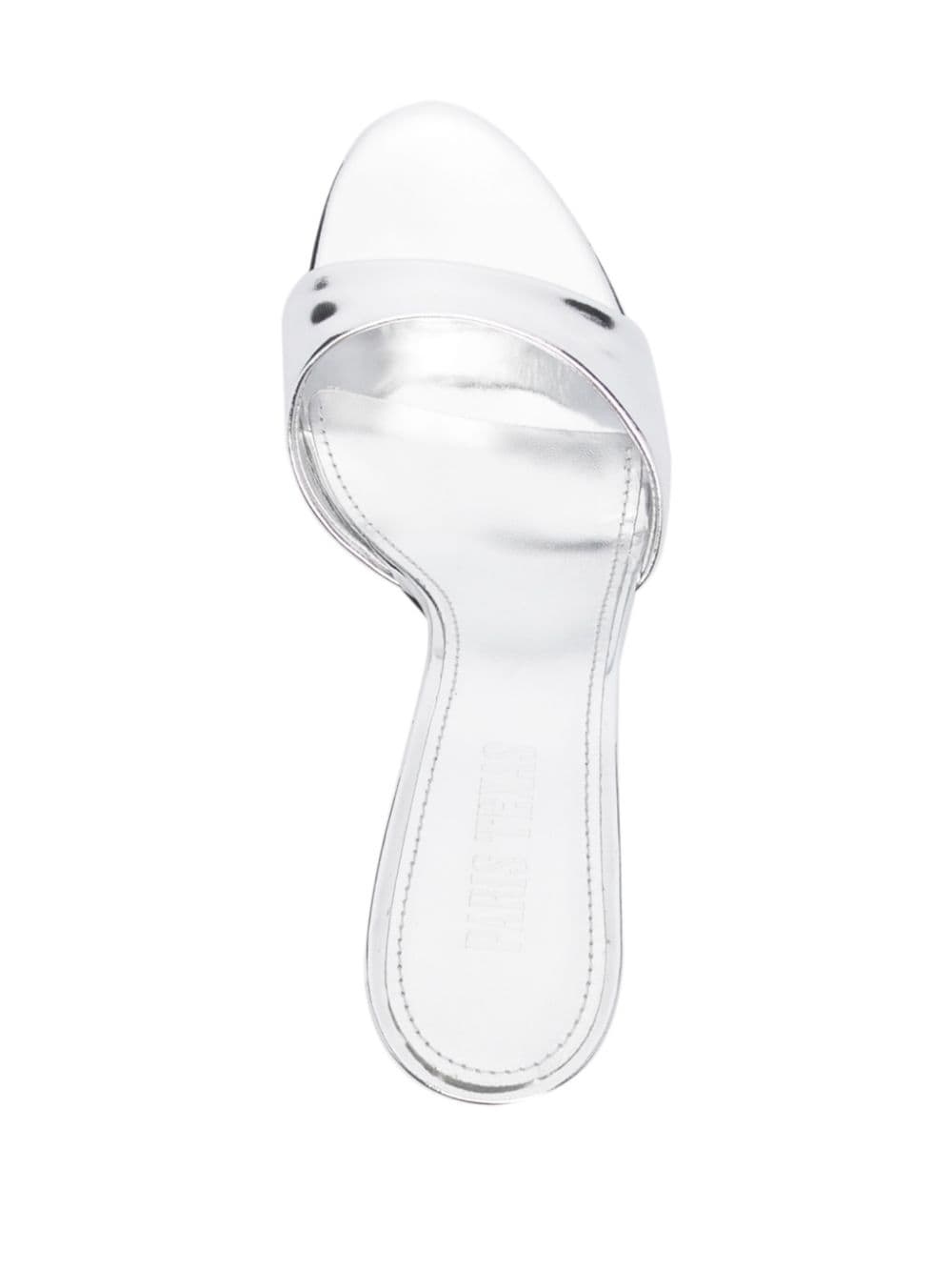 Lidia 70mm leather mules - 4