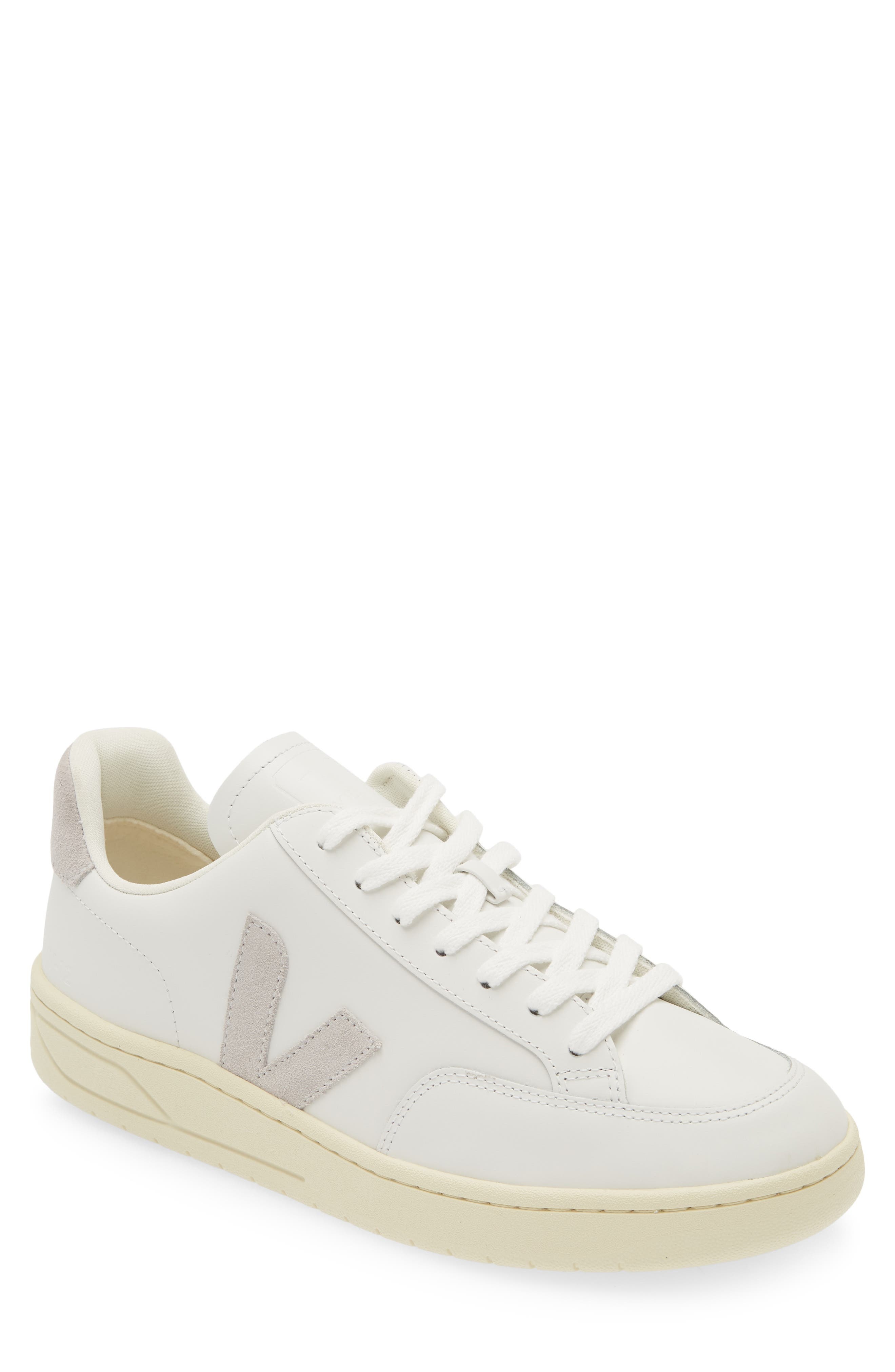 Veja V-12 Sneaker in White/Light Grey at Nordstrom - 1