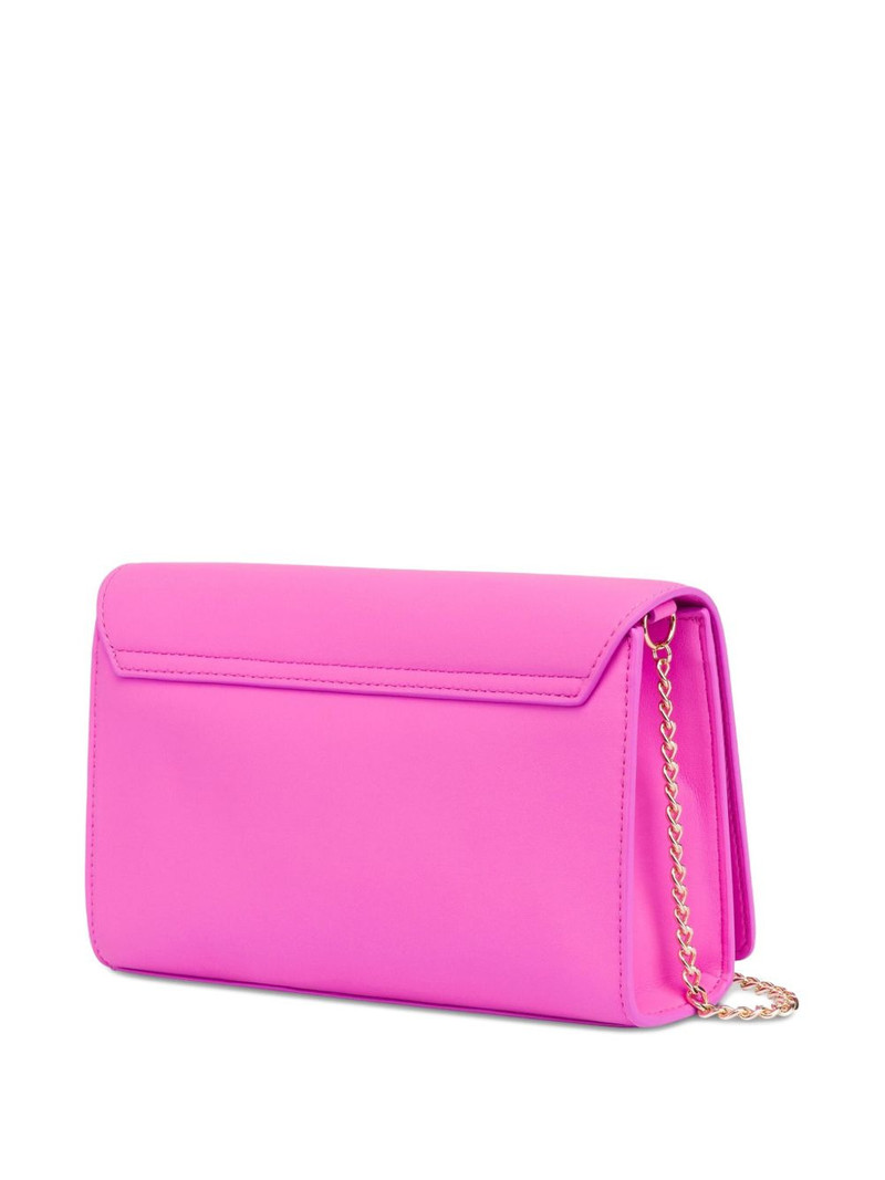 Moschino logo chain shoulder bag outlook