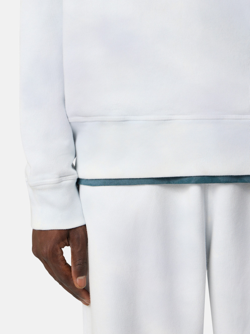 6100051 ORGANIC COTTON FLEECE 'ICE' TREATMENT 6