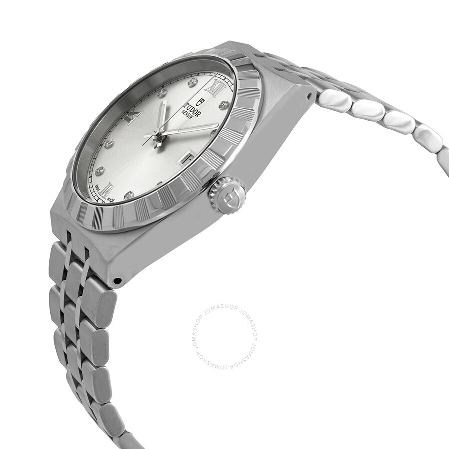 Tudor Royal Automatic Diamond Silver Dial Men's Watch M28500-0002 - 2