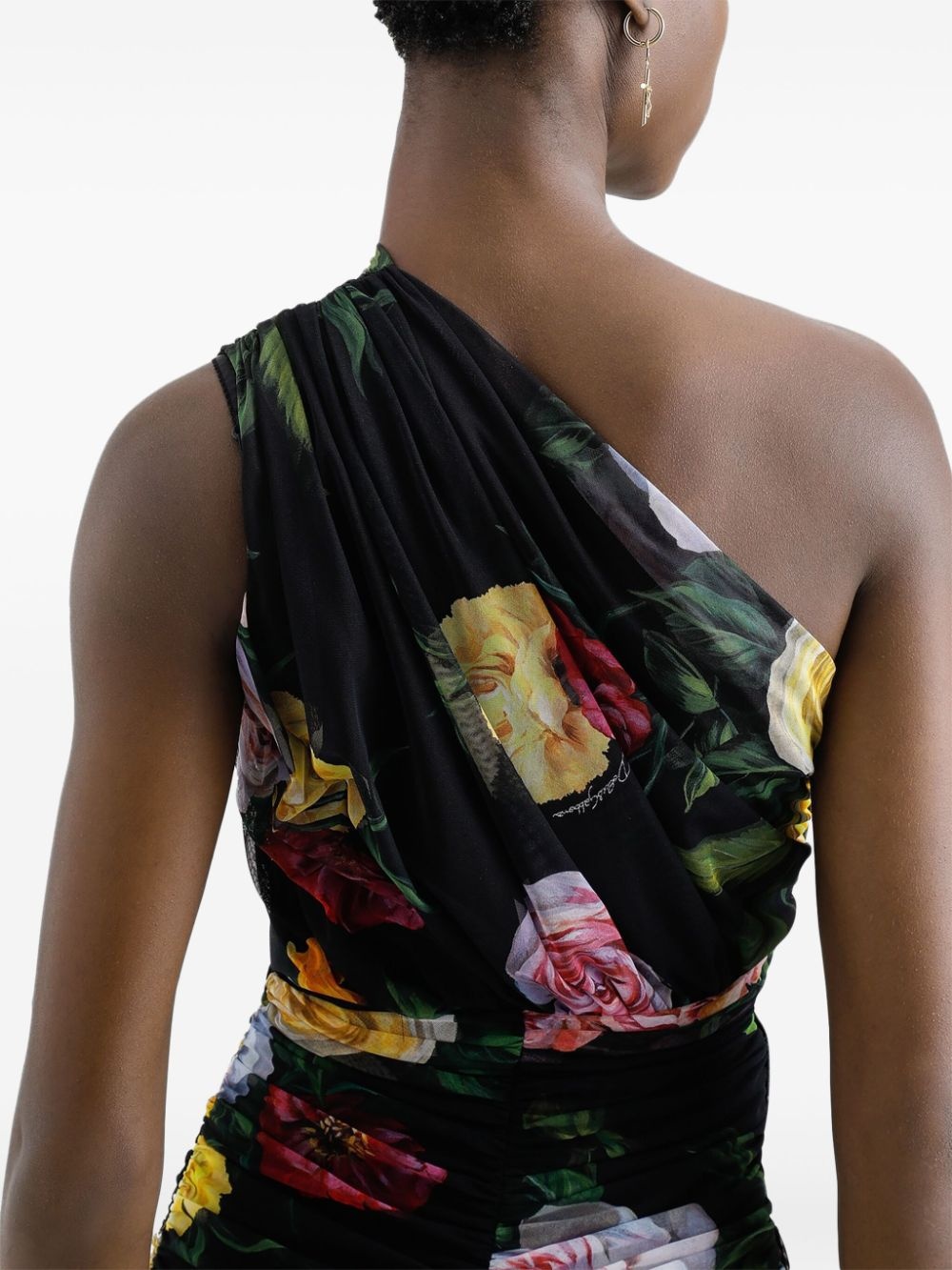 floral-print midi dress - 6
