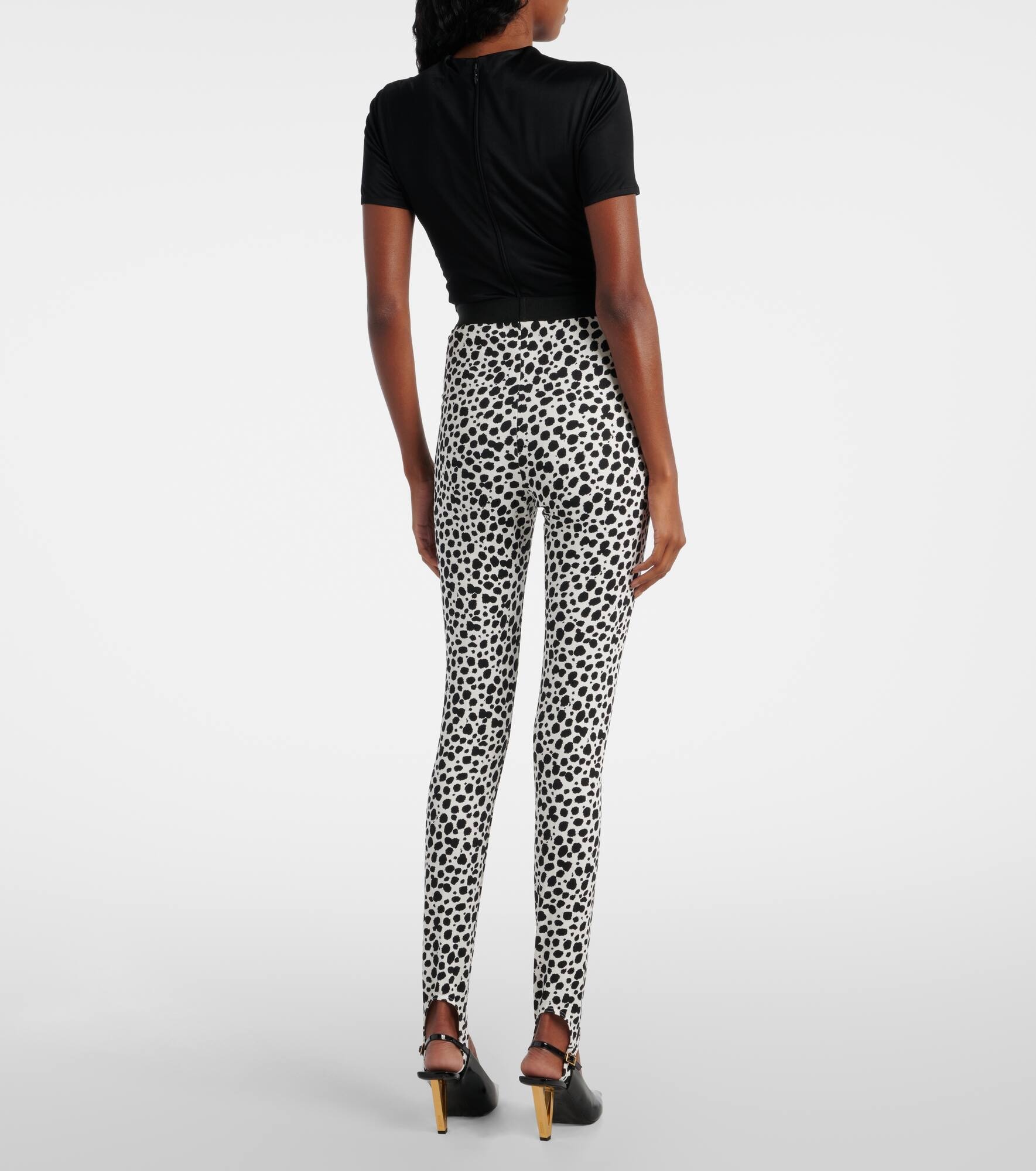 Leopard-print leggings - 3