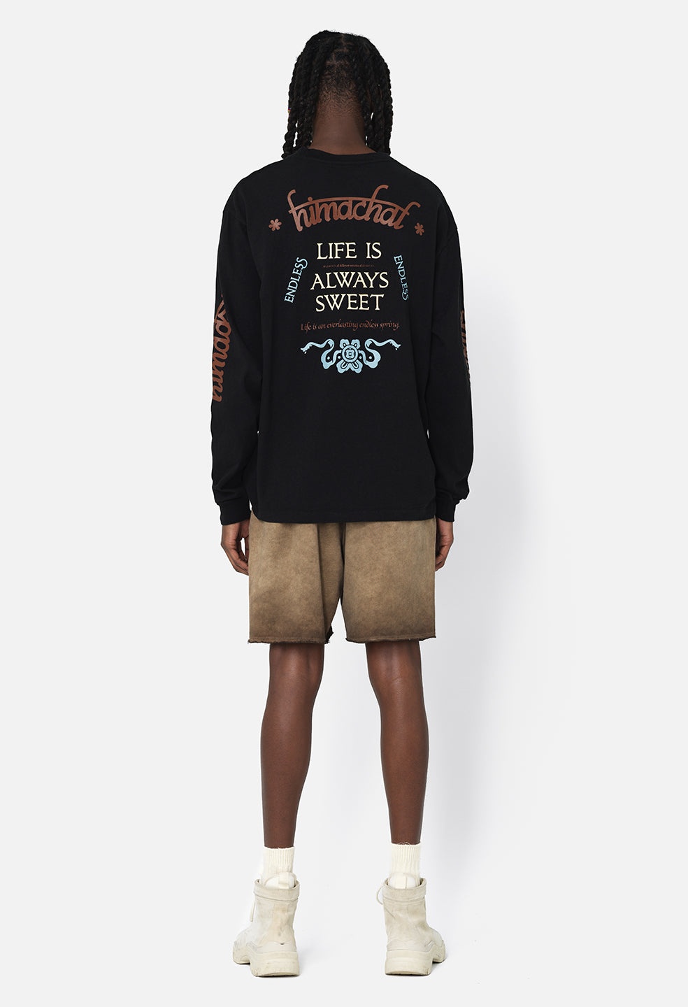 LIFE IS ALWAYS SWEET LS UNIVERSITY TEE - 2