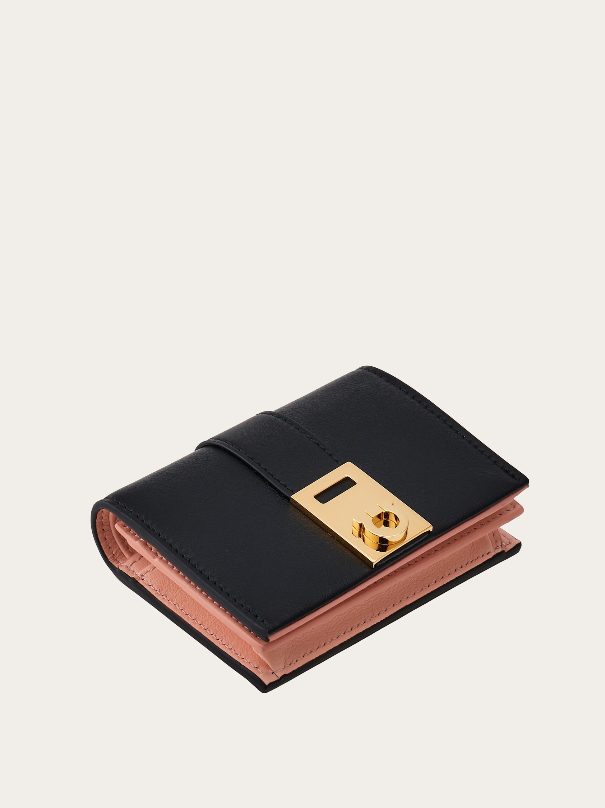 Hug compact two-tone wallet - 2