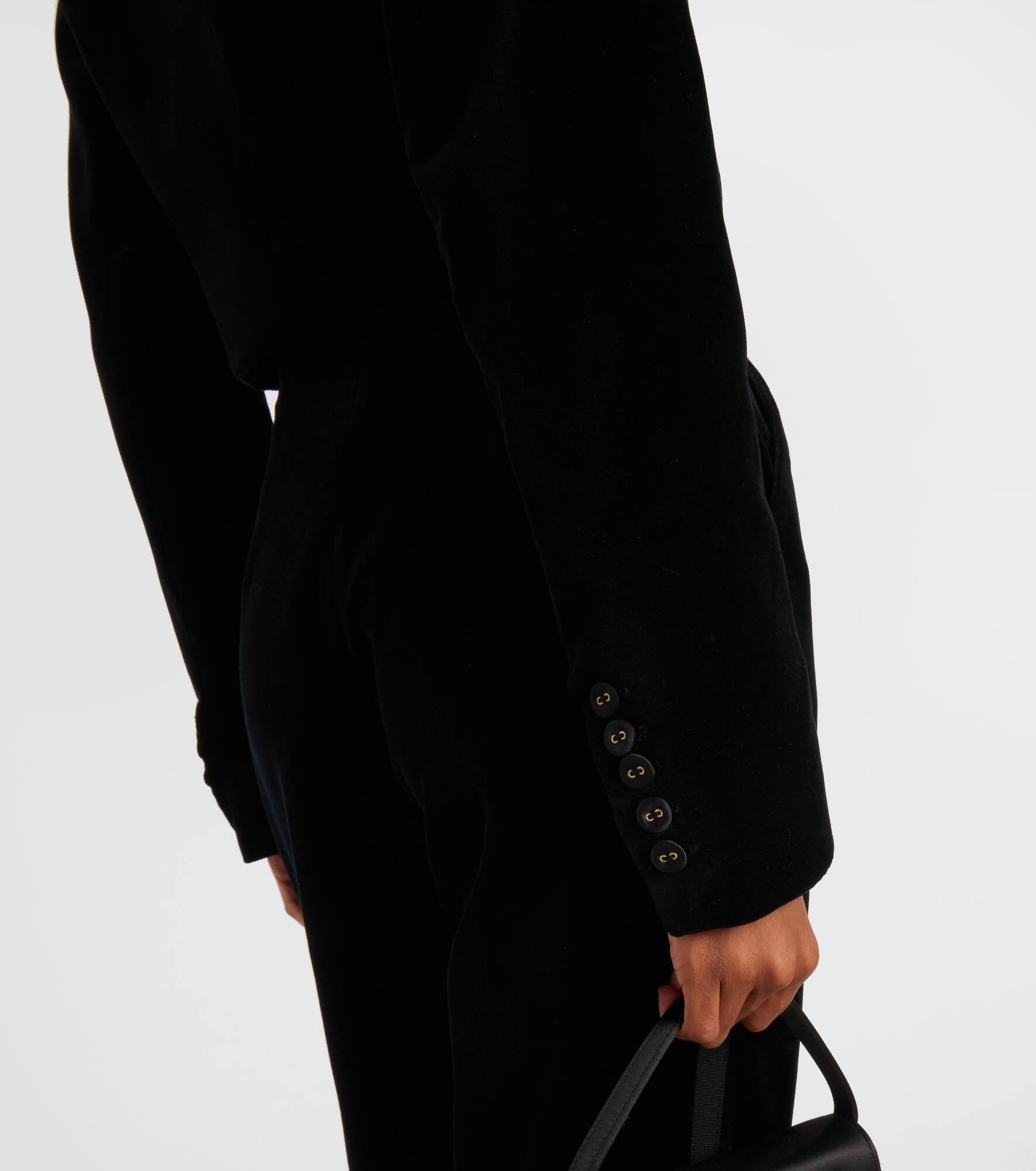 Cotton velvet blazer - 5