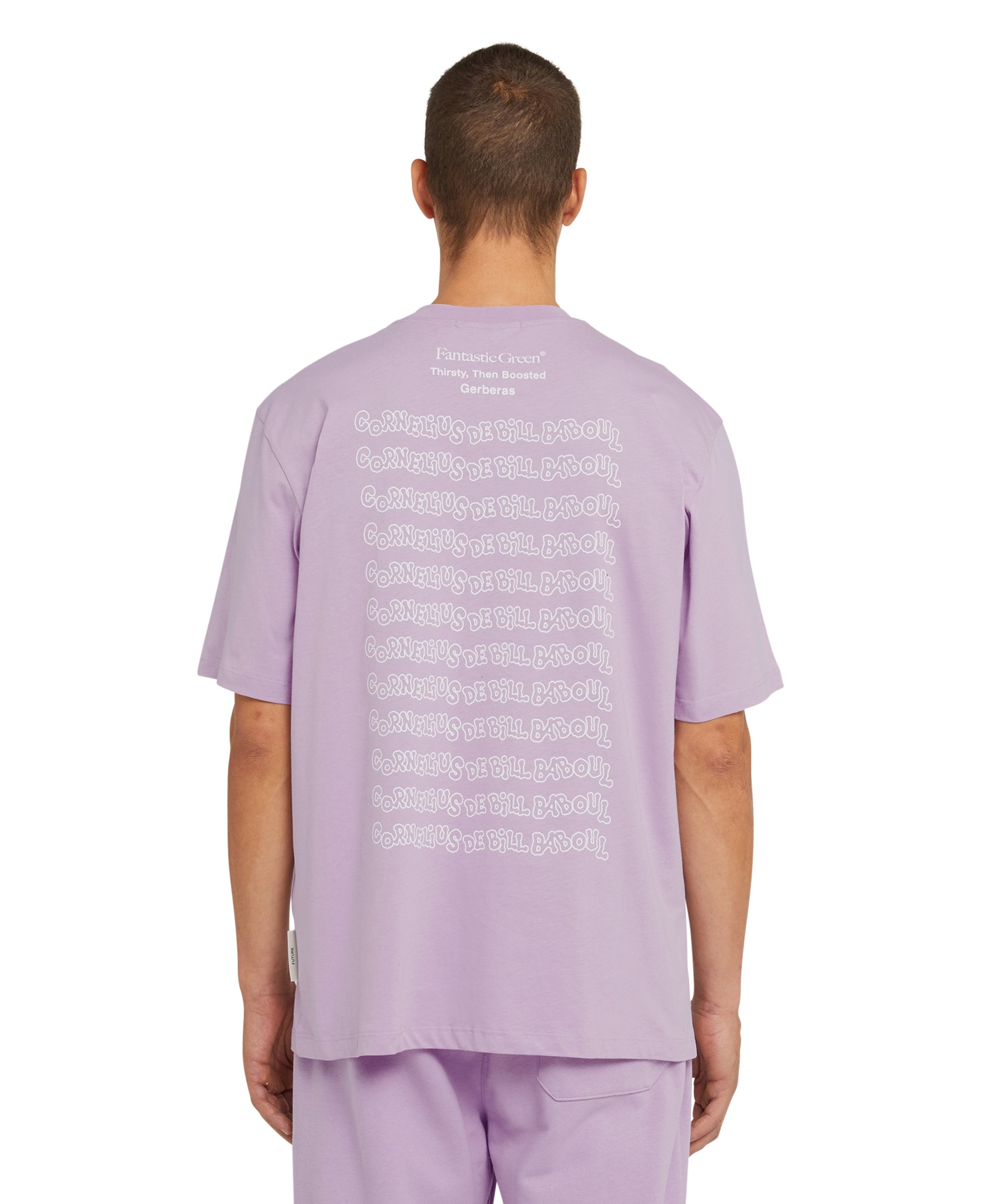 Organic cotton crewneck t-shirt from the MSGM Fantastic Green Capsule - 3