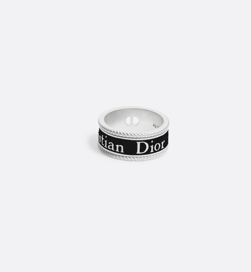 Dior Black Star Ring 1