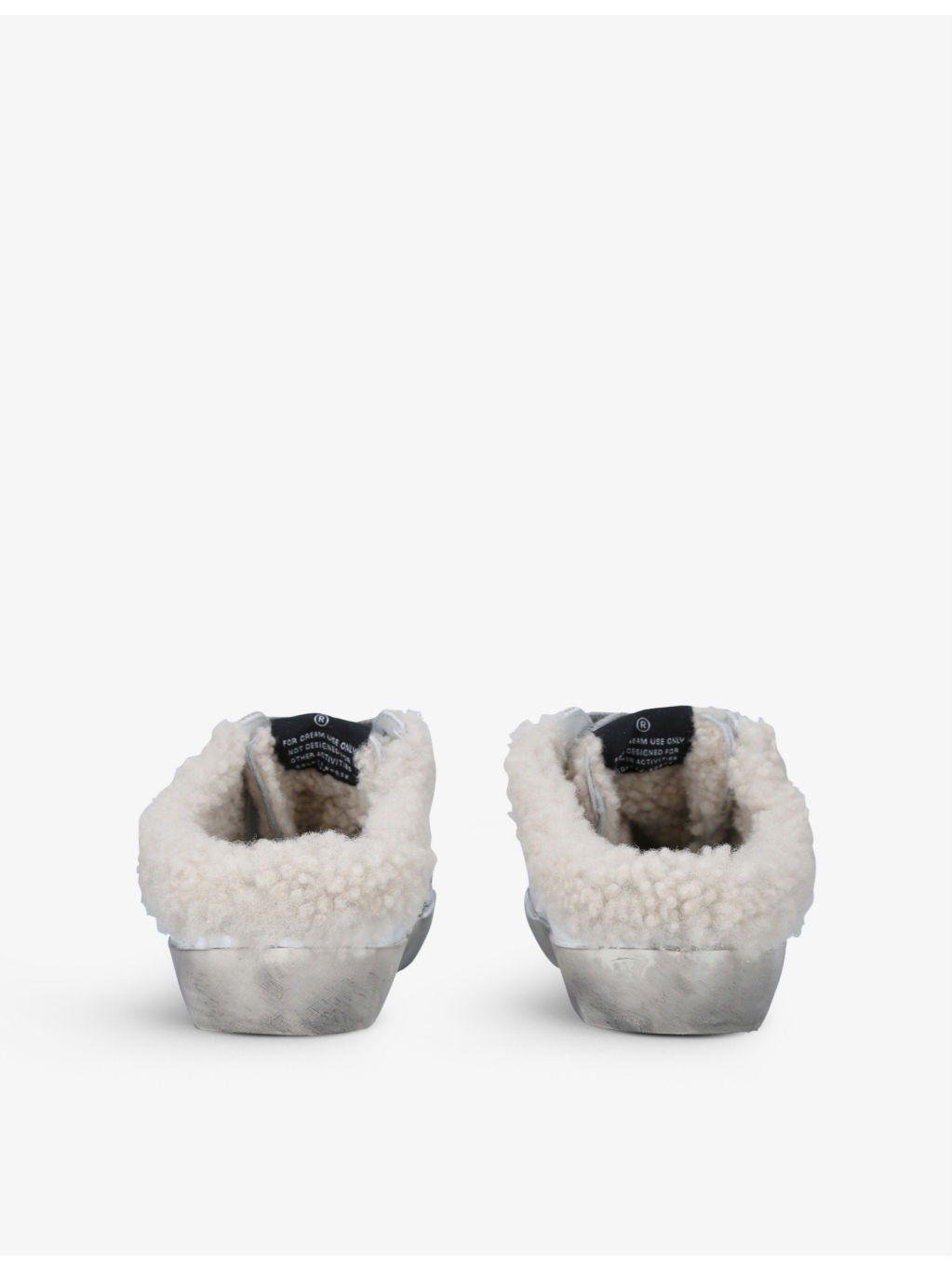 Superstar Sabot 10224 leather and shearling trainers - 4