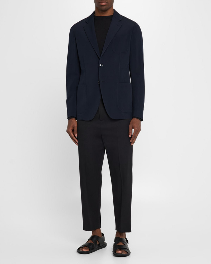 GIORGIO ARMANI Men's Upton Patch-Pocket Sport Coat outlook