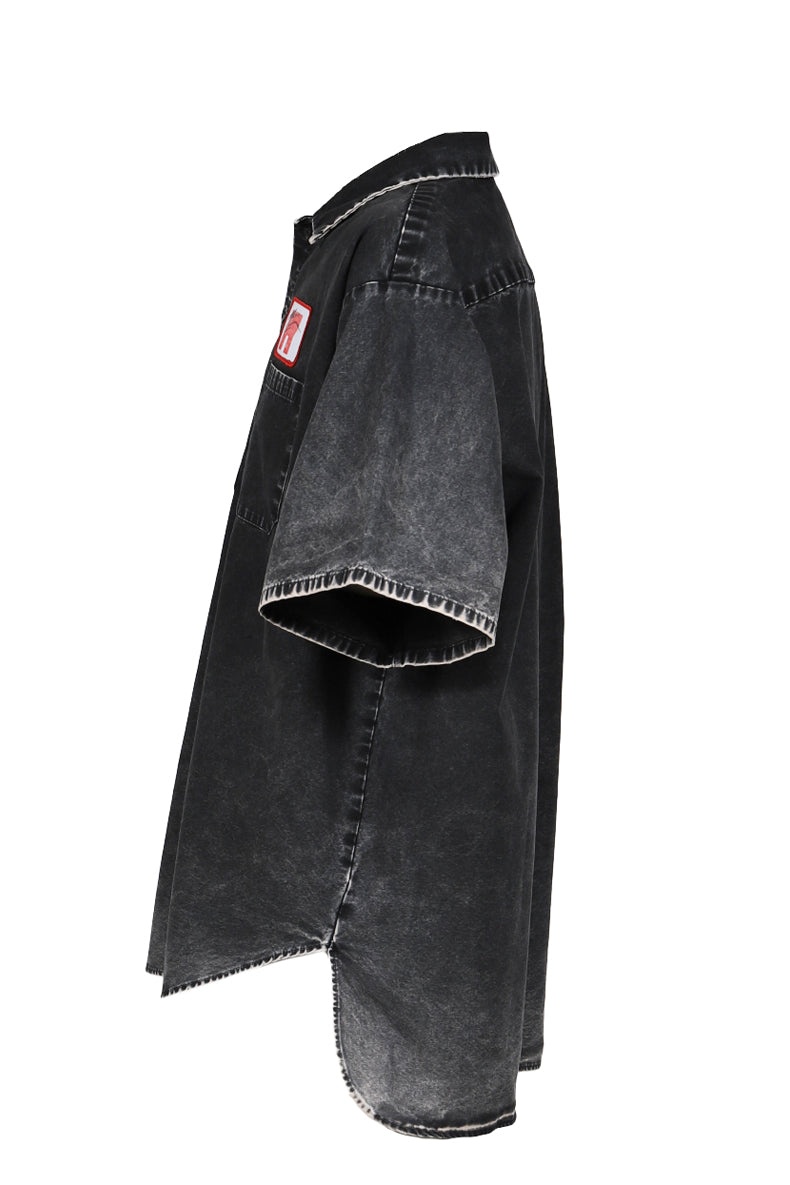 WORKING MANS SHIRT / BLK - 3