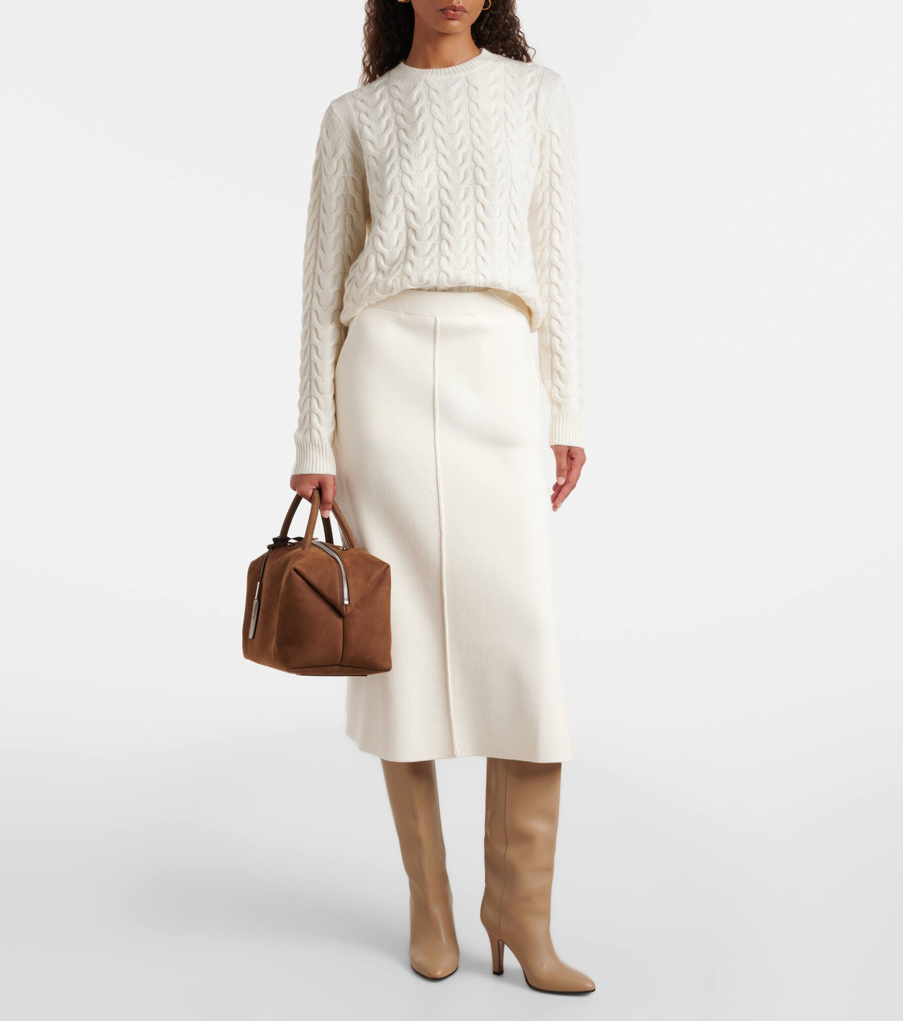 Aramis cable-knit cashmere sweater - 2