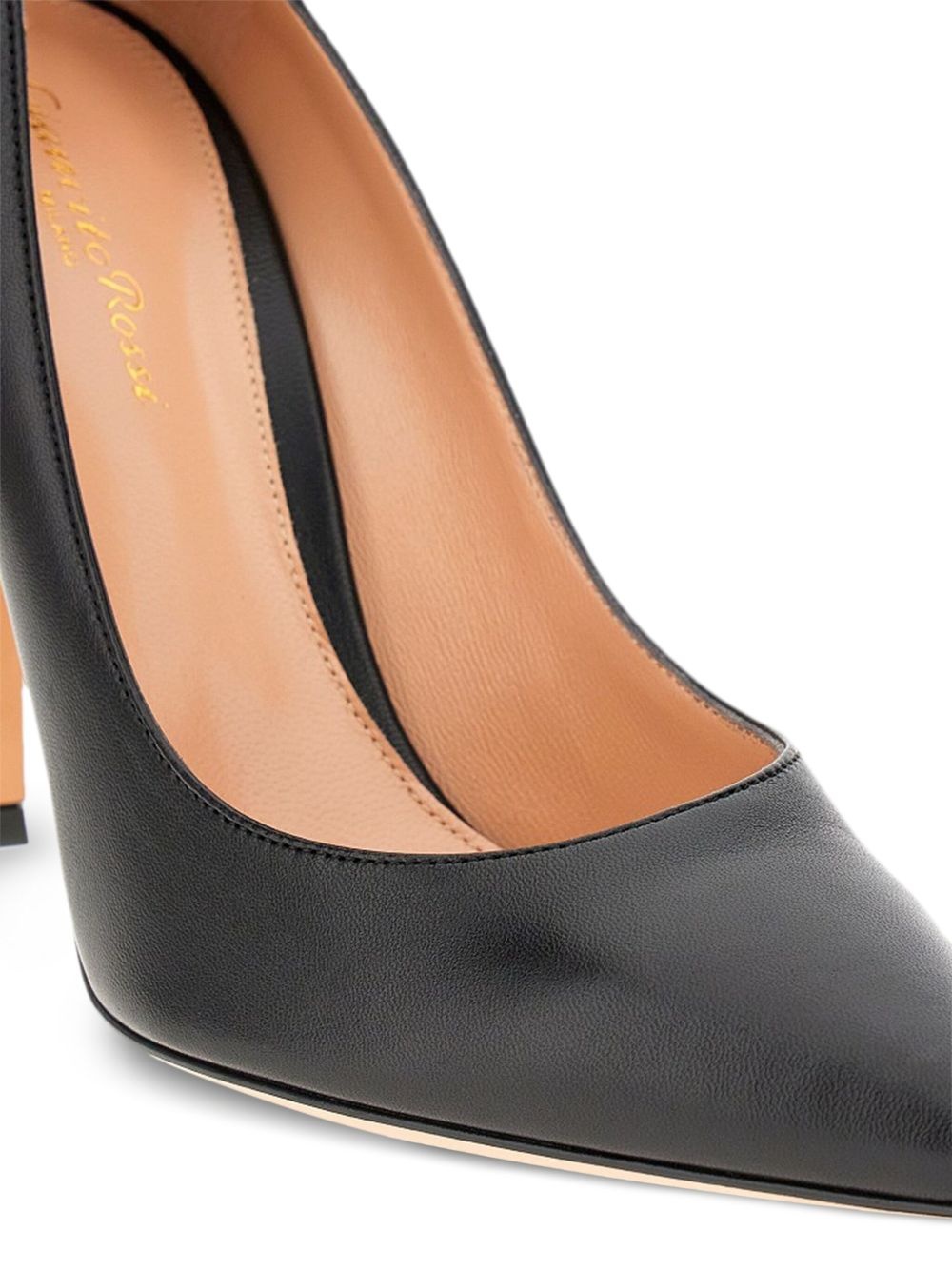 105mm leather pumps - 2
