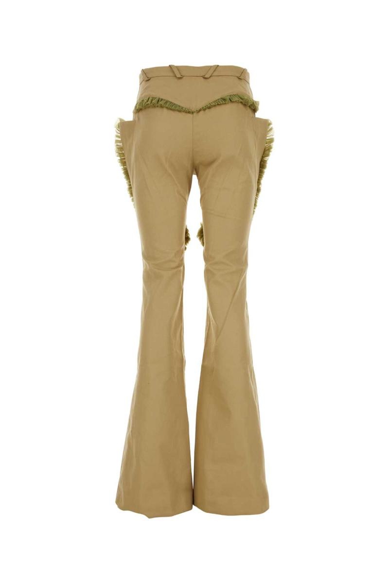 パンツ KIKO KOSTADINOV PANTS (KKWAW23T0510 OAKSALVIA) Buy Kiko Kostadinov Tulle Flared Trousers 'Oak/Salvia