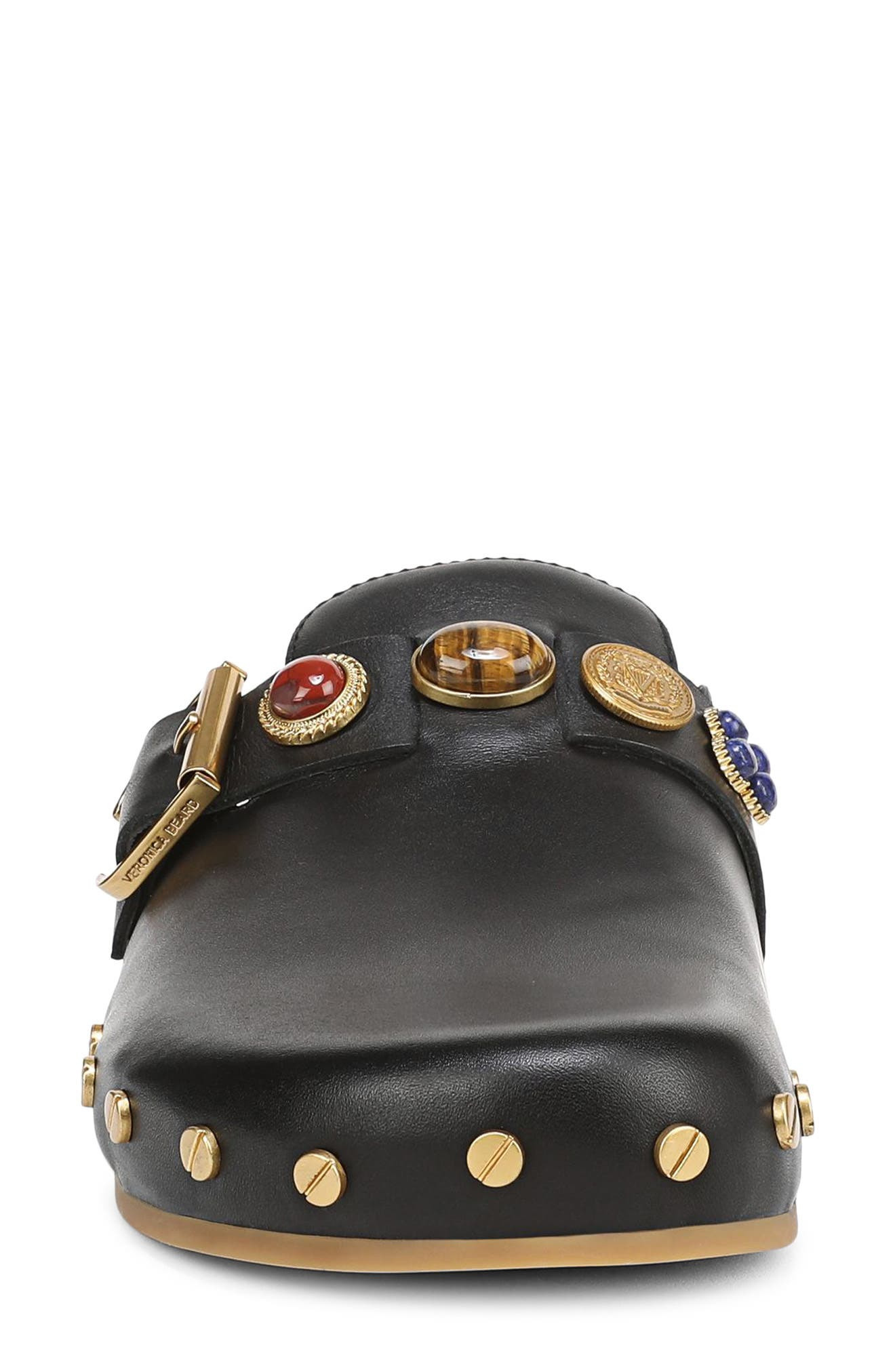 Veronica Beard Fern Charm Clog in Black at Nordstrom - 4