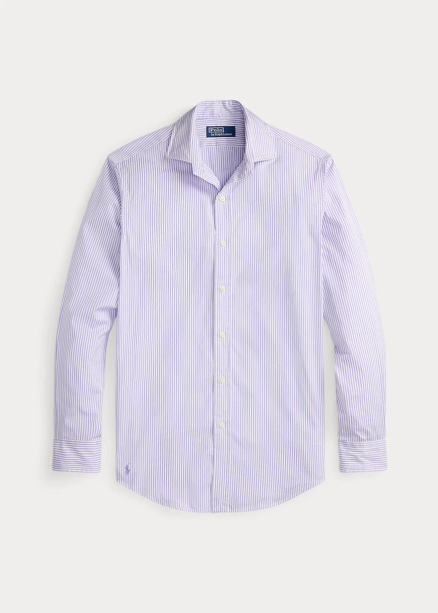 Classic Fit Striped Poplin Shirt - 1