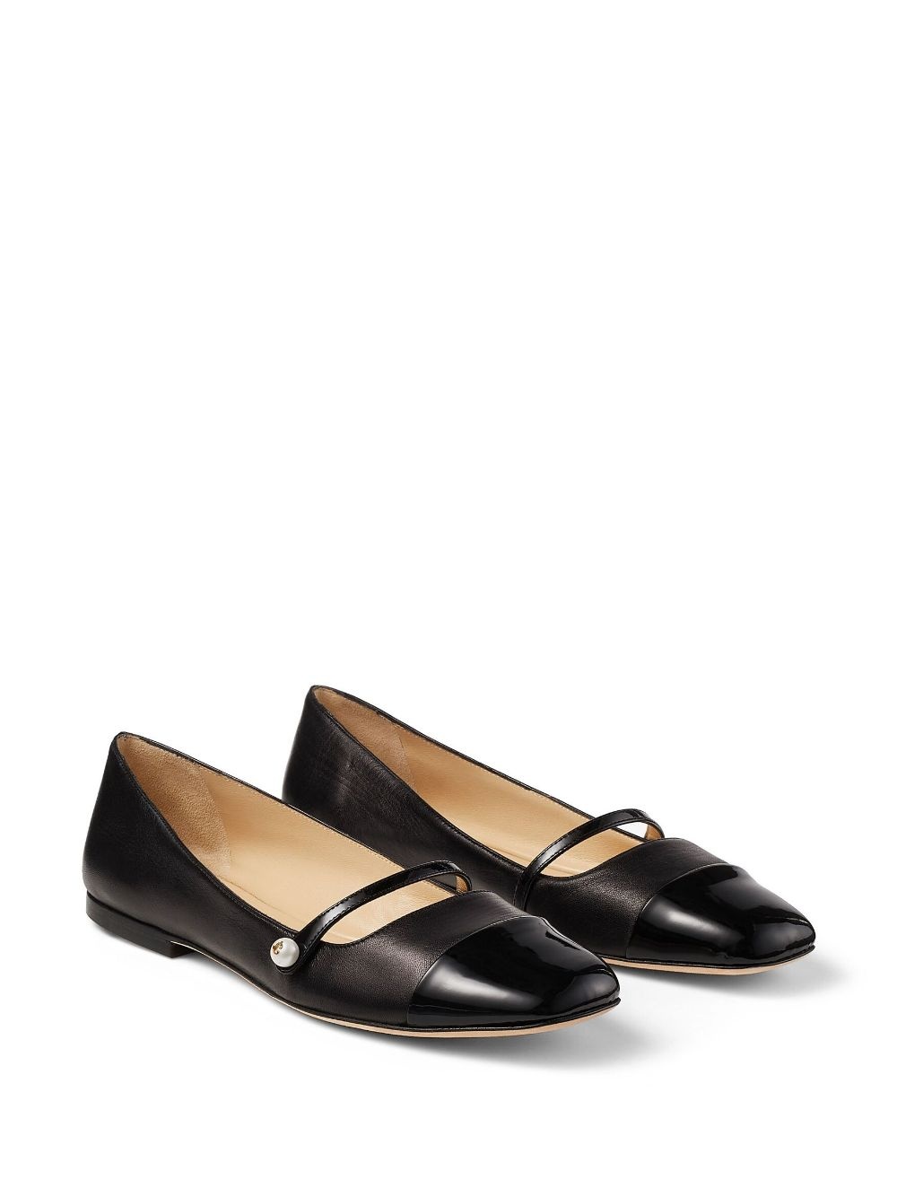 Elisa leather ballerina shoes - 2