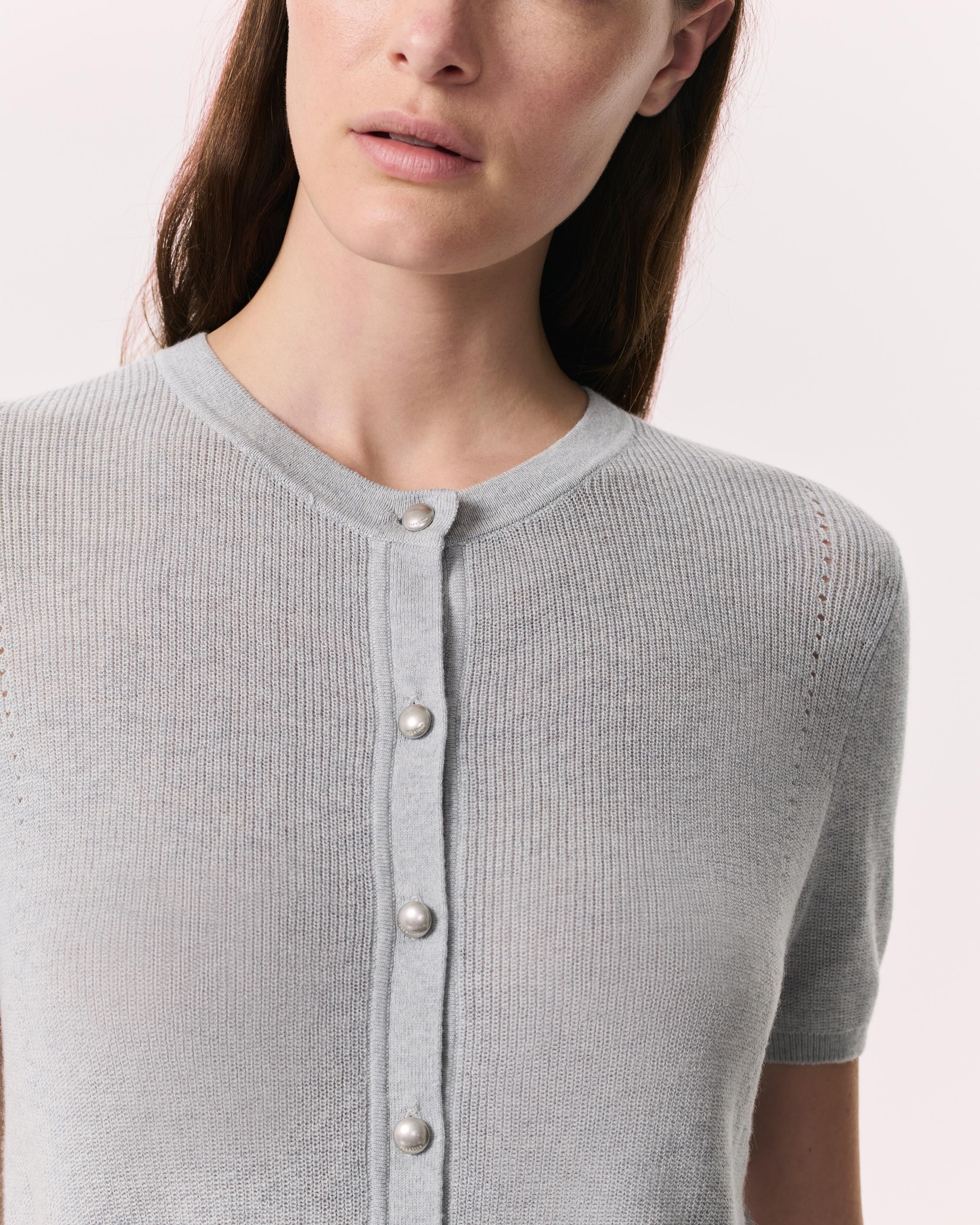 Dina Cotton-Blend Cardigan - 6