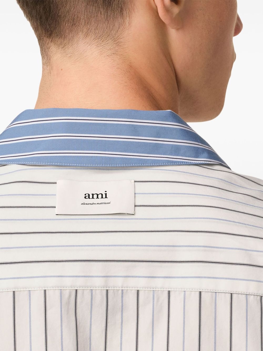 camp-collar shirt - 6