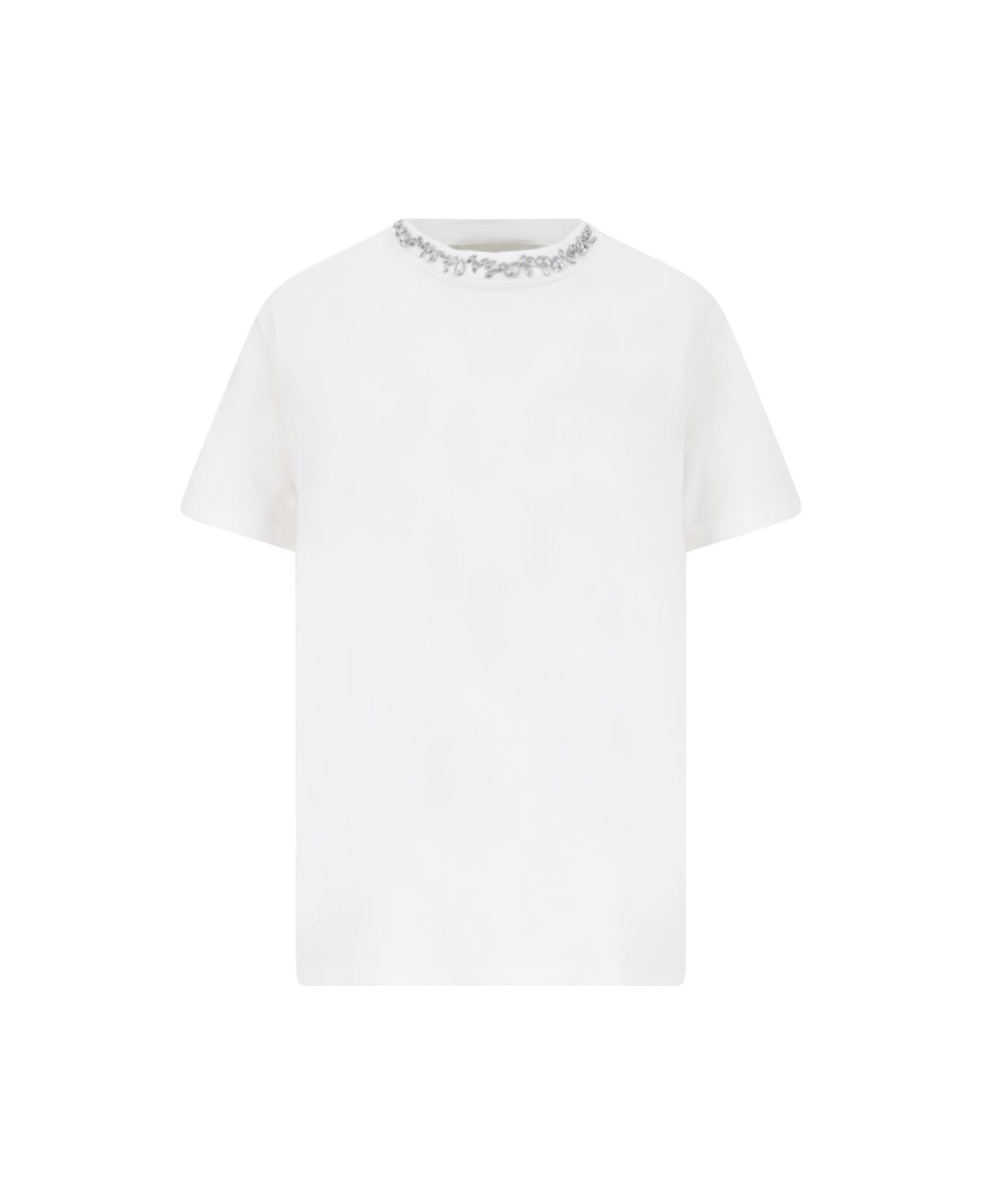 Crystal Detail T-shirt - 1