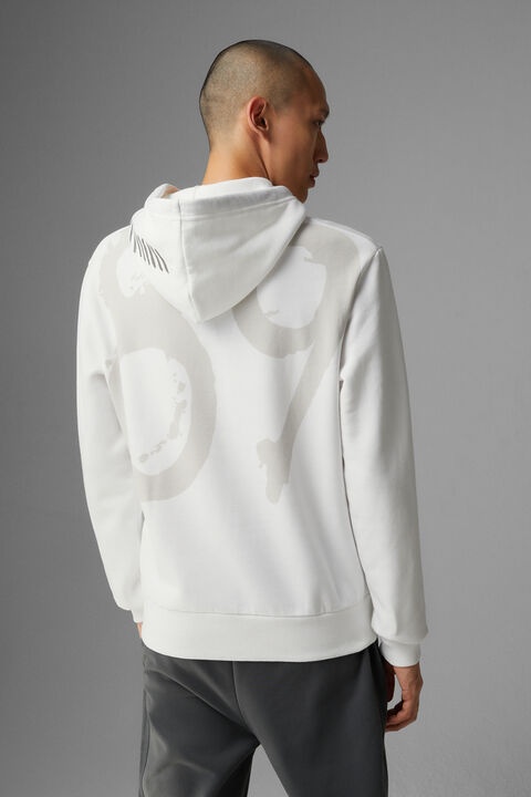 Covell Hoodie in White - 3