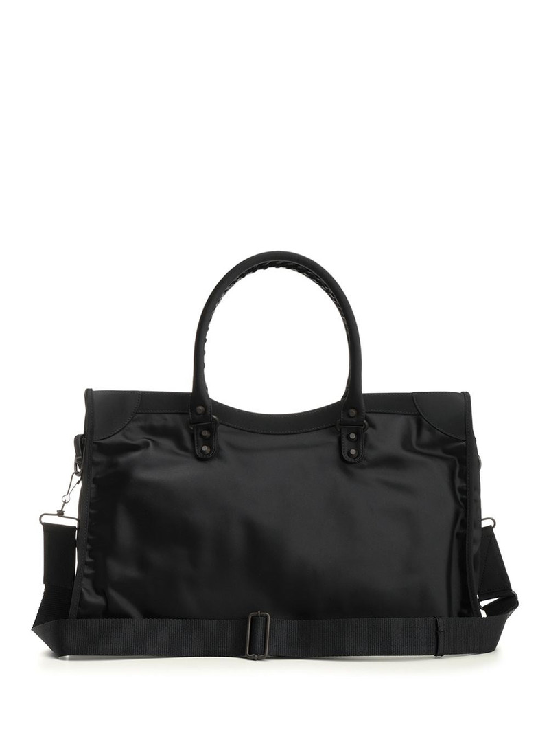 Balenciaga Women "Le City" Large Nylon Bag 3
