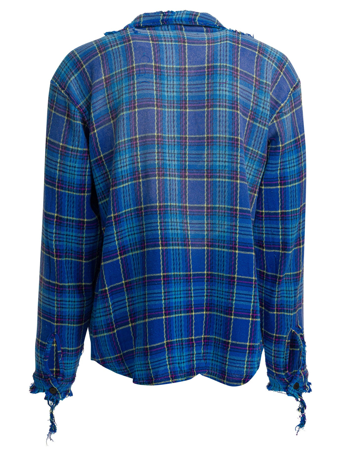 Marley Flannel Shirts Blue - 2