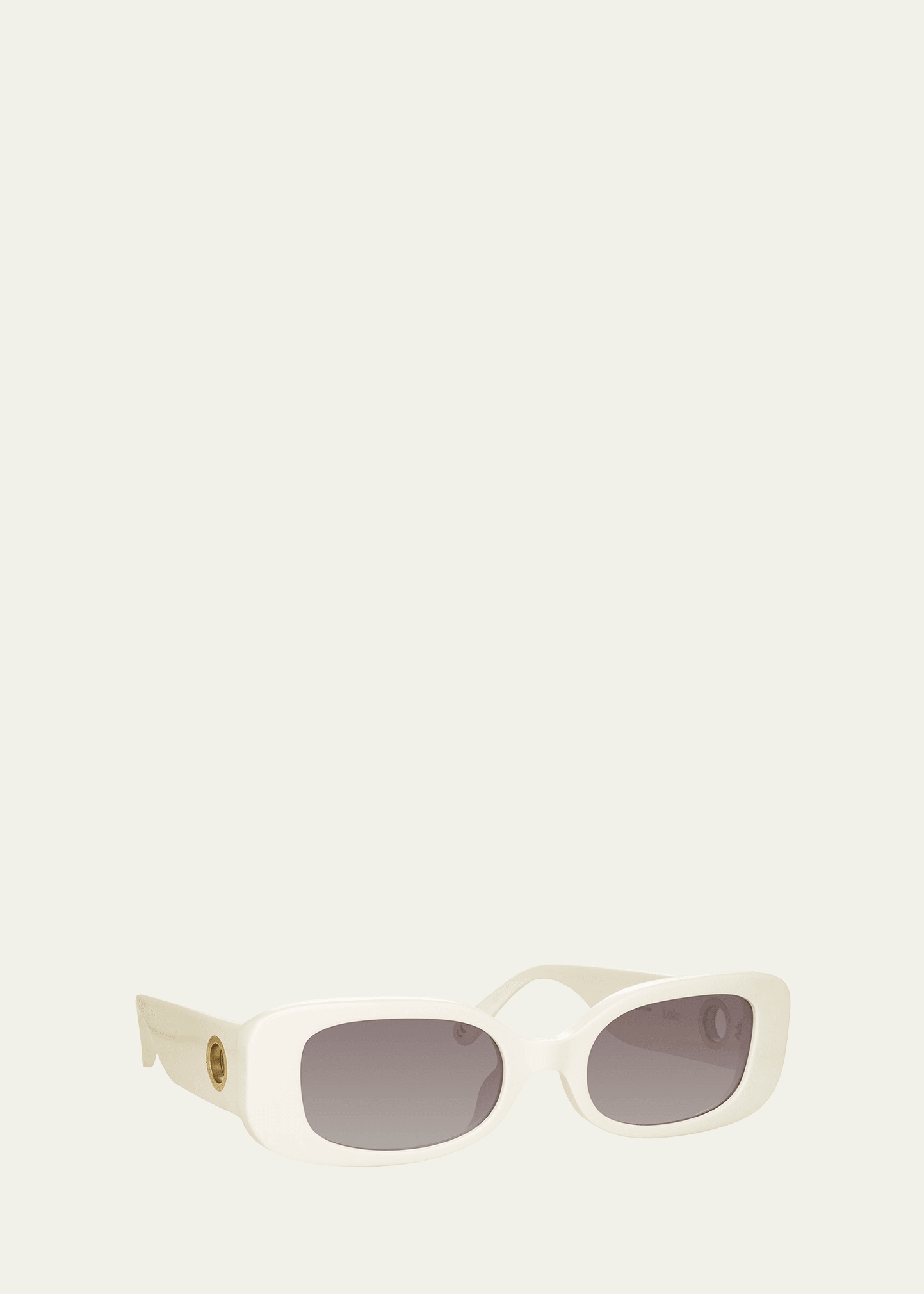 Lola Rectangle Acetate & Nylon Sunglasses - 2
