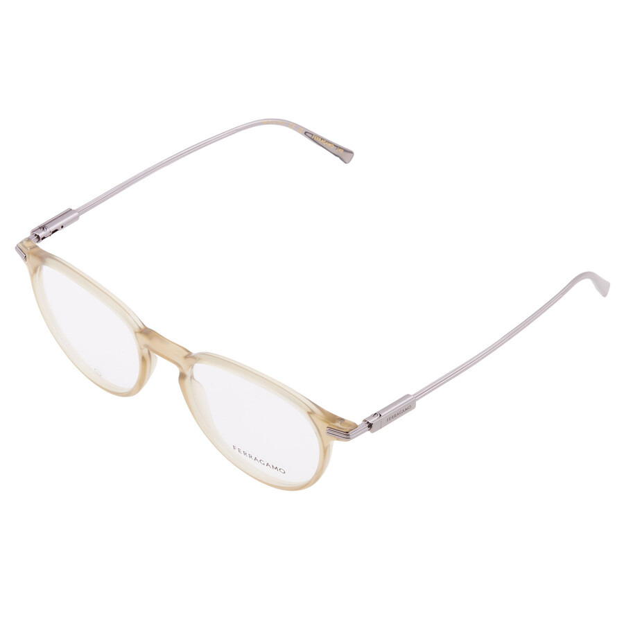 Ferragamo Demo Oval Men's Eyeglasses SF2976 330 51 - 3