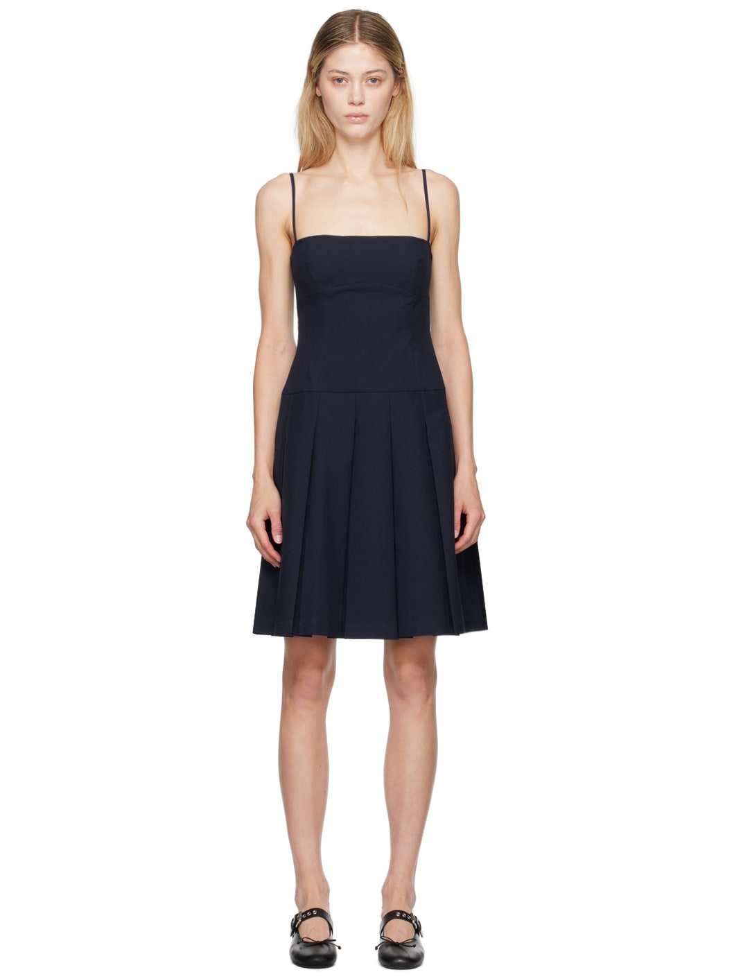 Navy Roo Midi Dress - 1