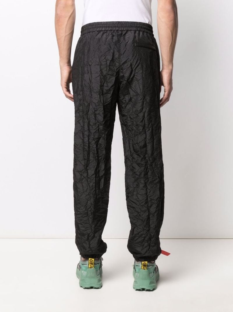 logo-patch track pants - 4