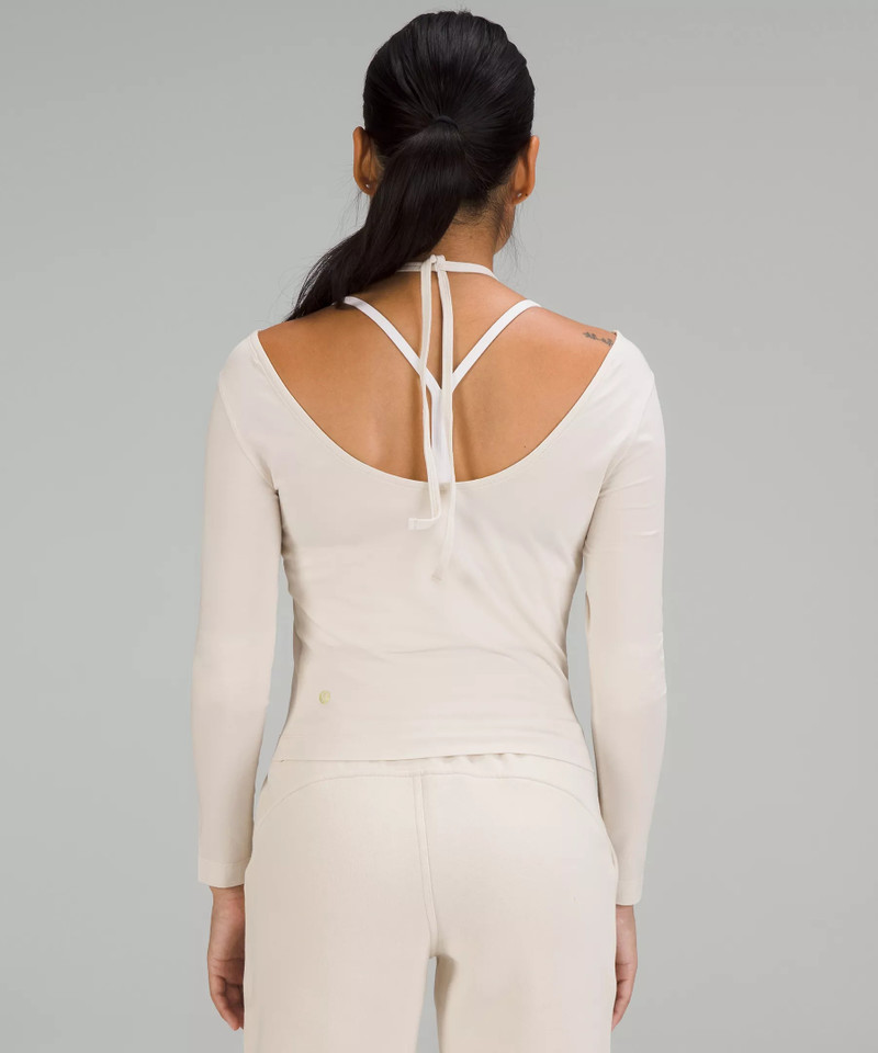 Lunar New Year Halter Neck Long Sleeve Shirt 3