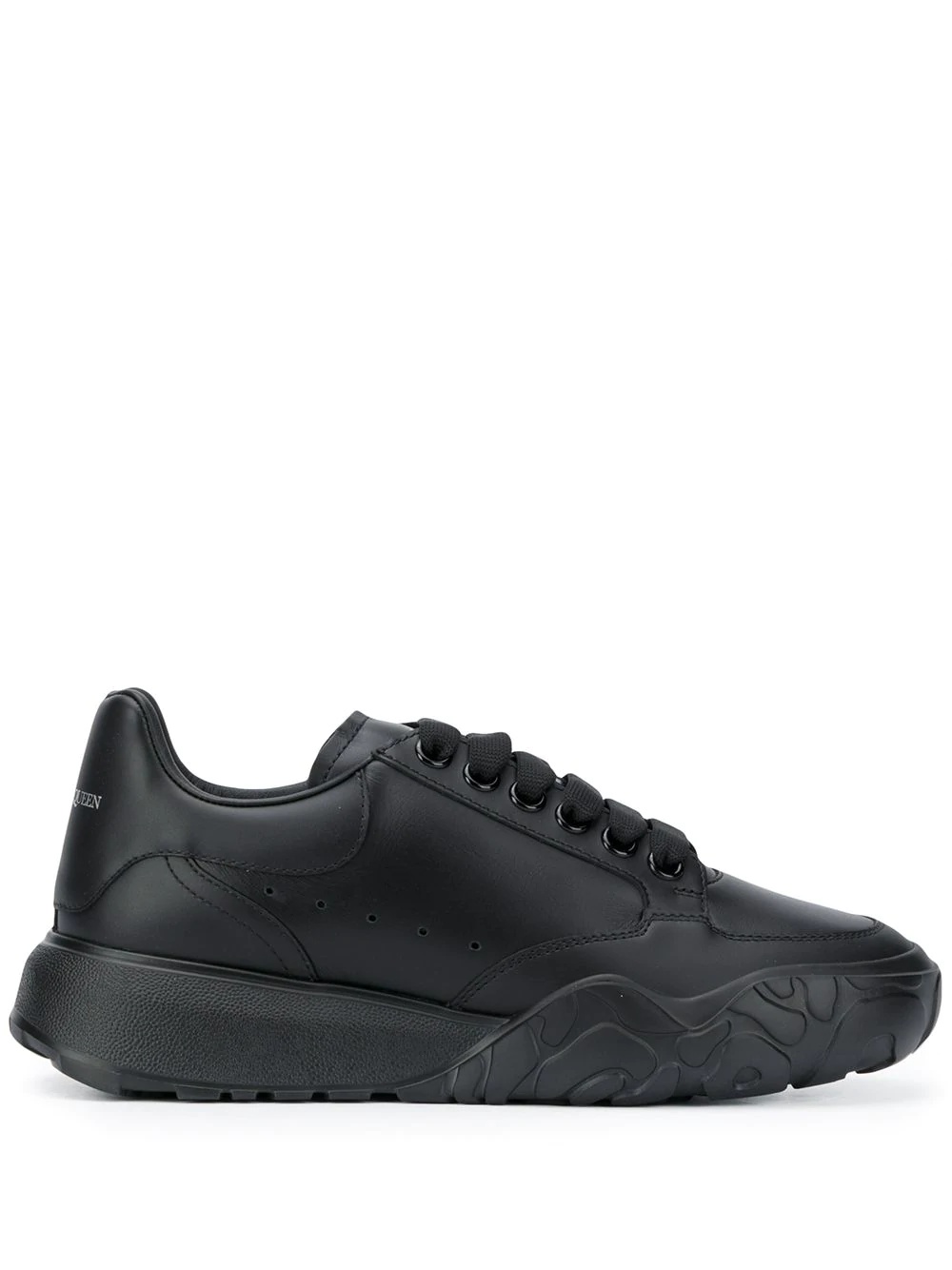 Court leather low-top sneakers - 1