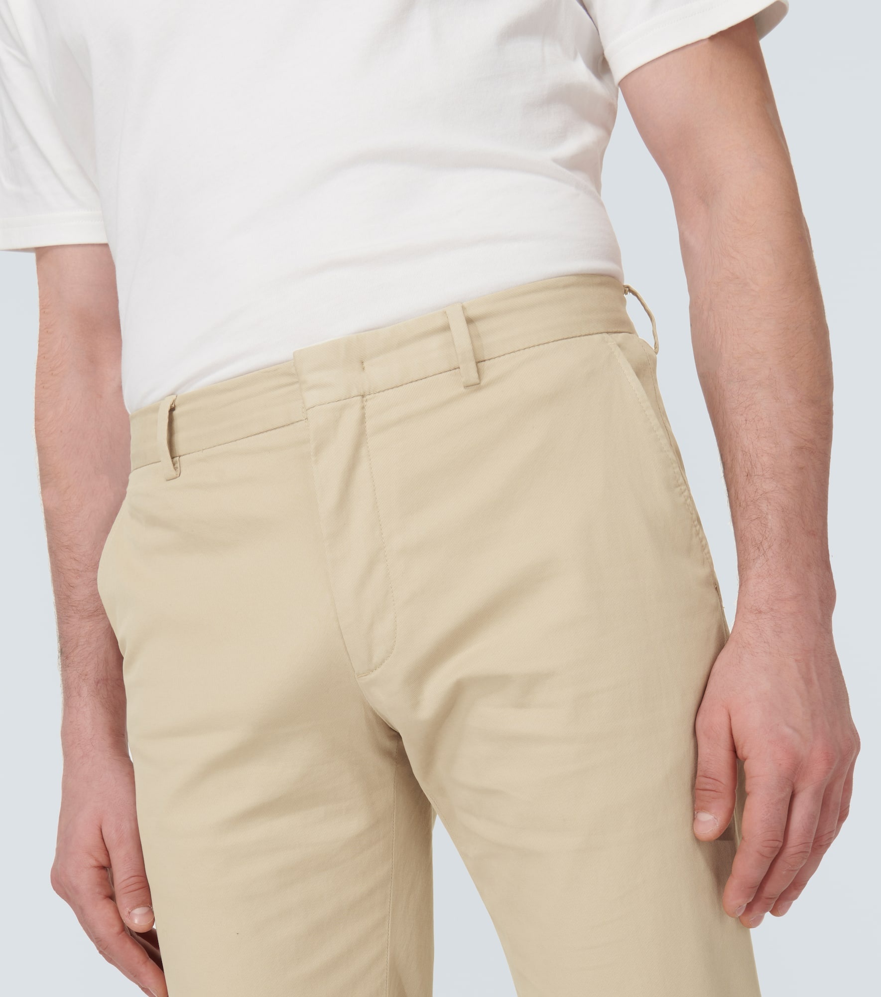 Cotton-blend chinos - 5