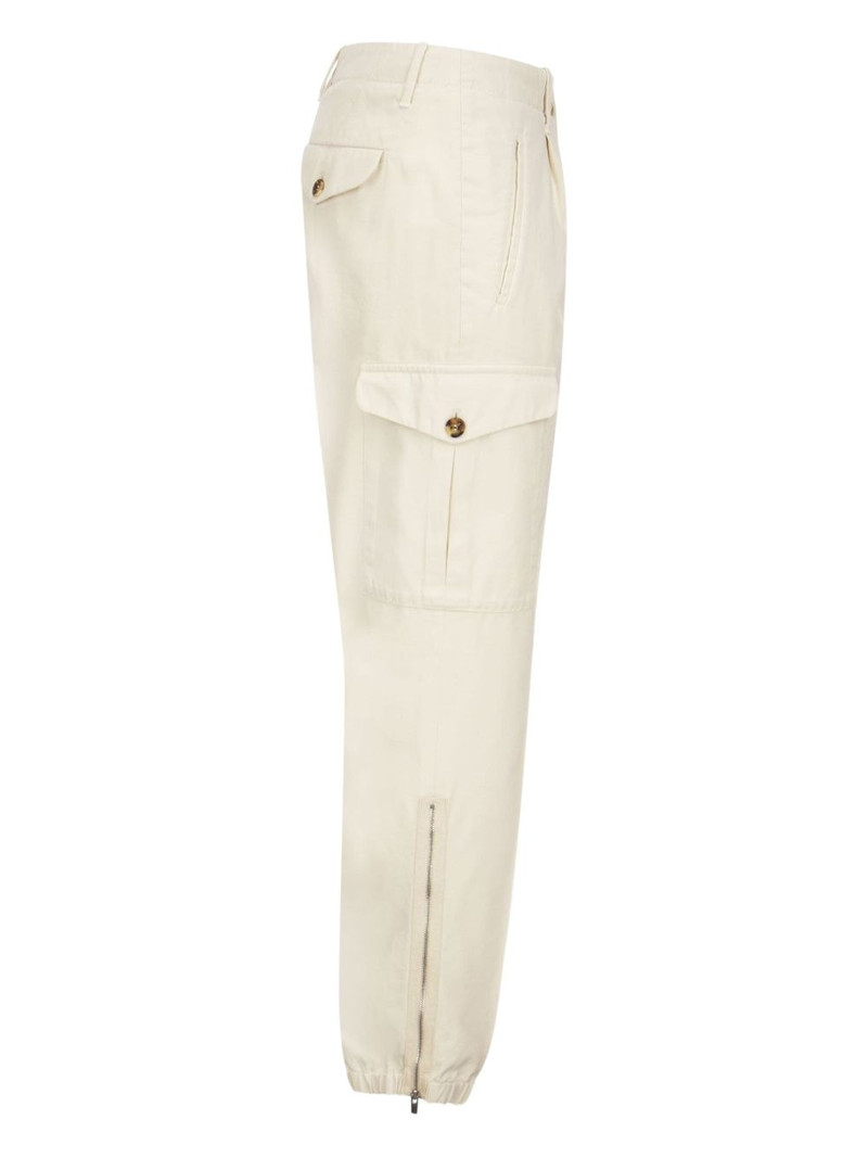 Brunello Cucinelli buttoned cargo pants outlook