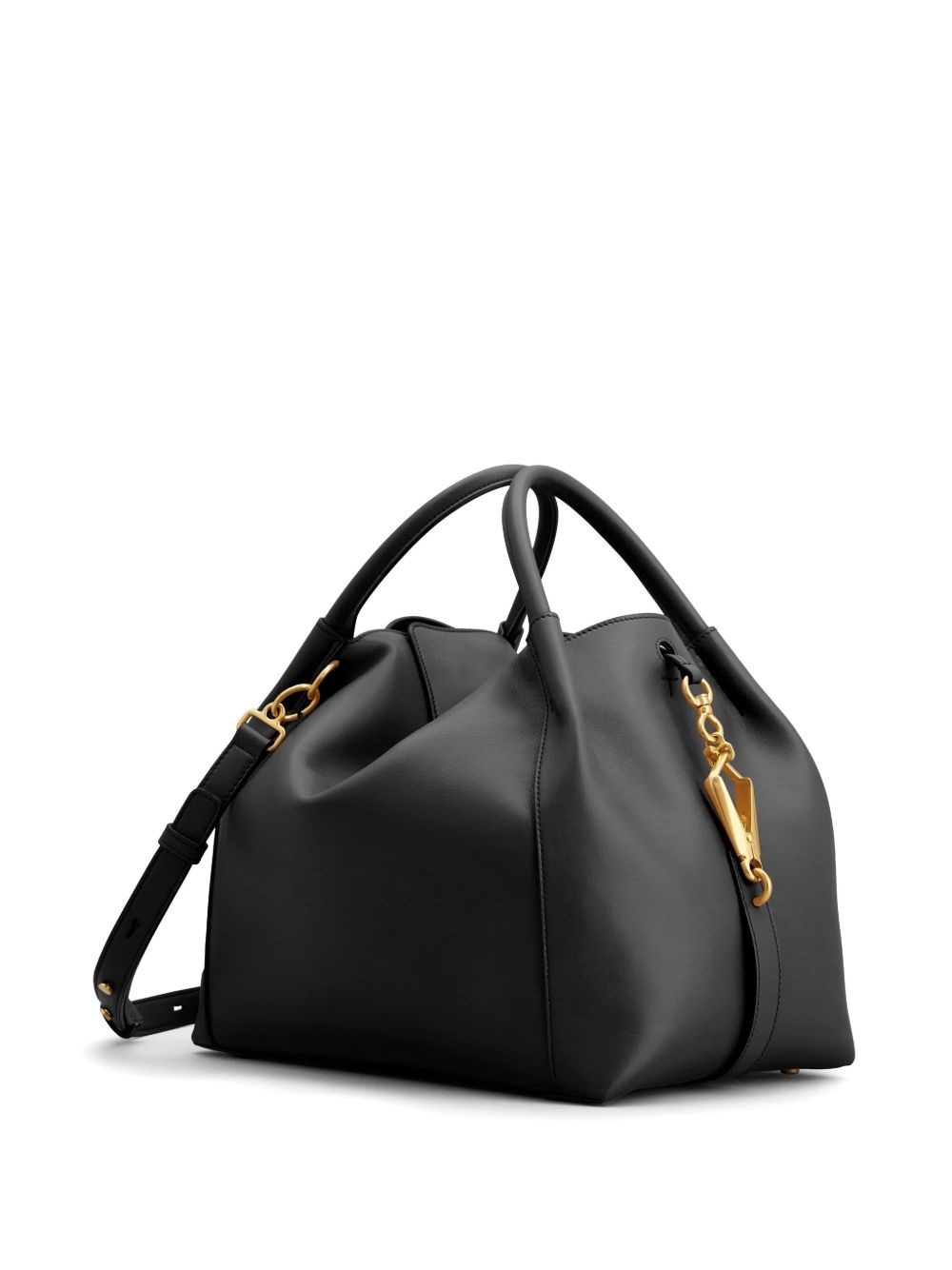 small leather tote bag - 2