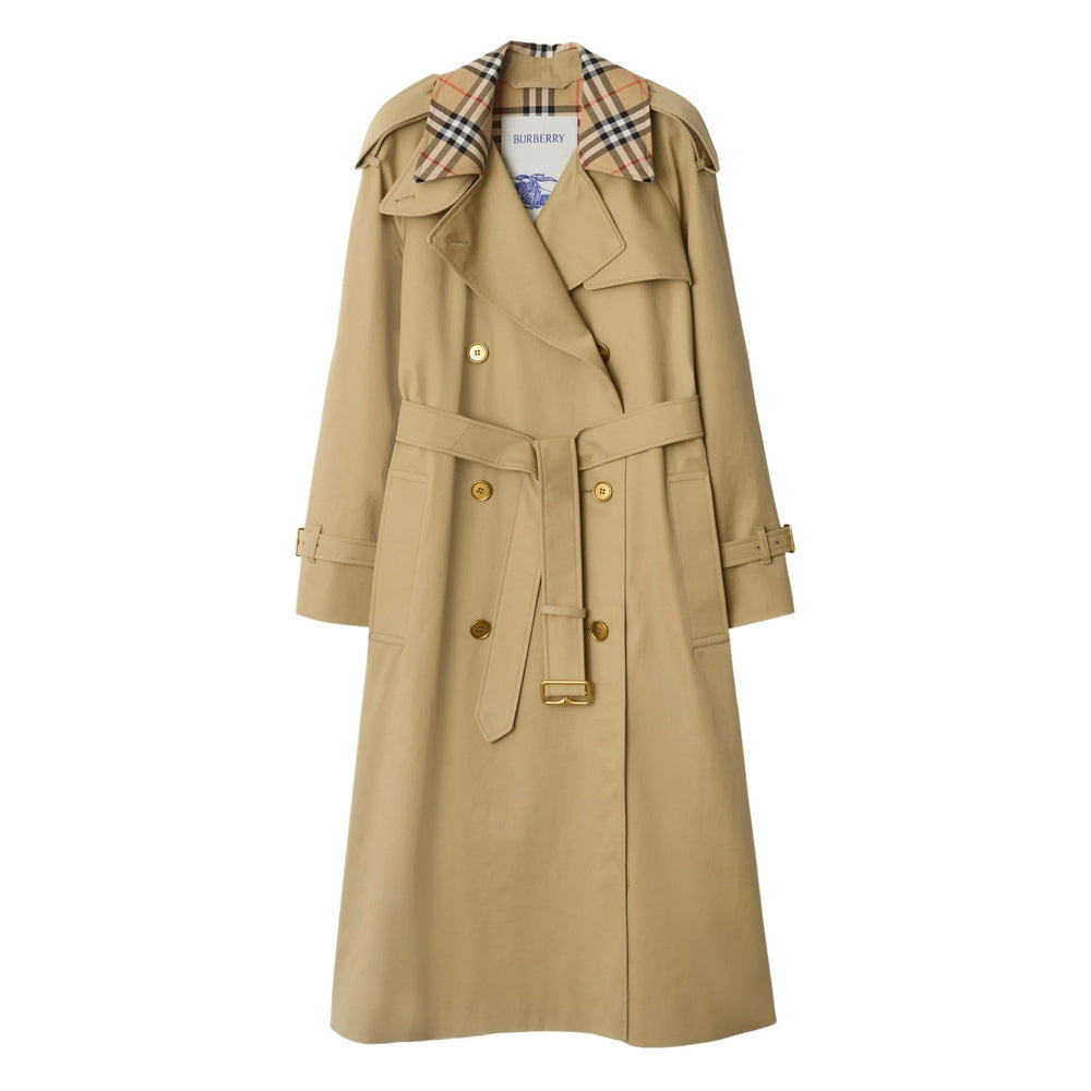 Burberry Neutrals Coats - Trench & Raincoats Women - 1