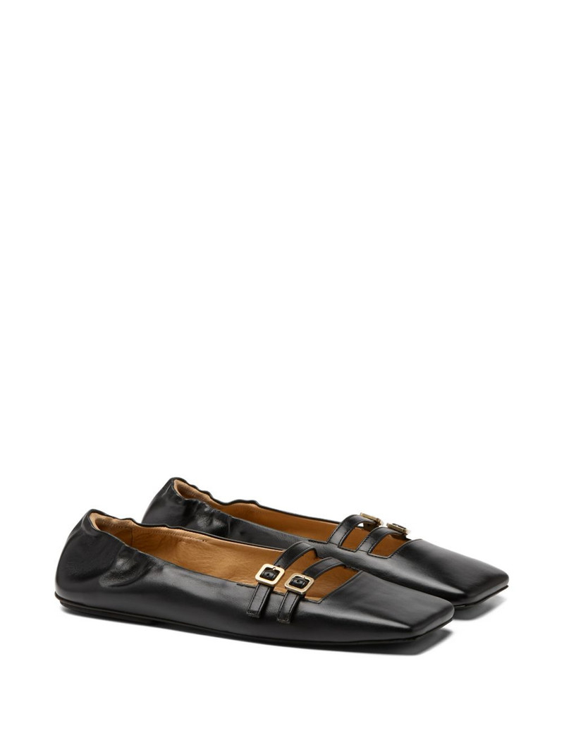 Marsèll buckle-strap ballet flats outlook
