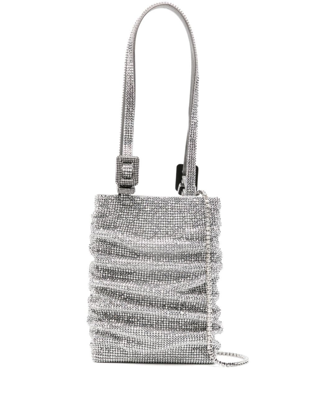 Lollo rhinestoned tote bag - 1