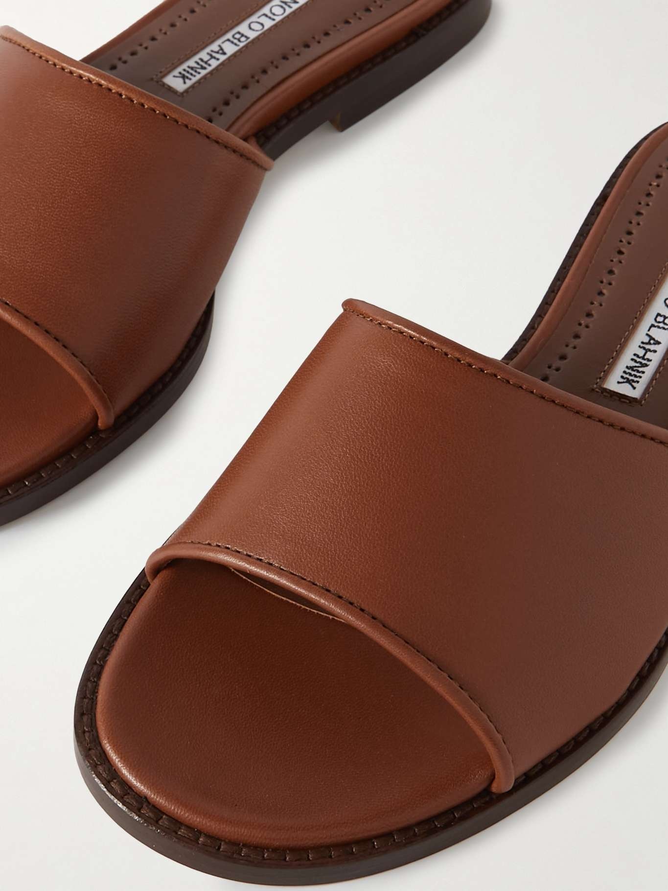 Safianu 10 leather mules - 4