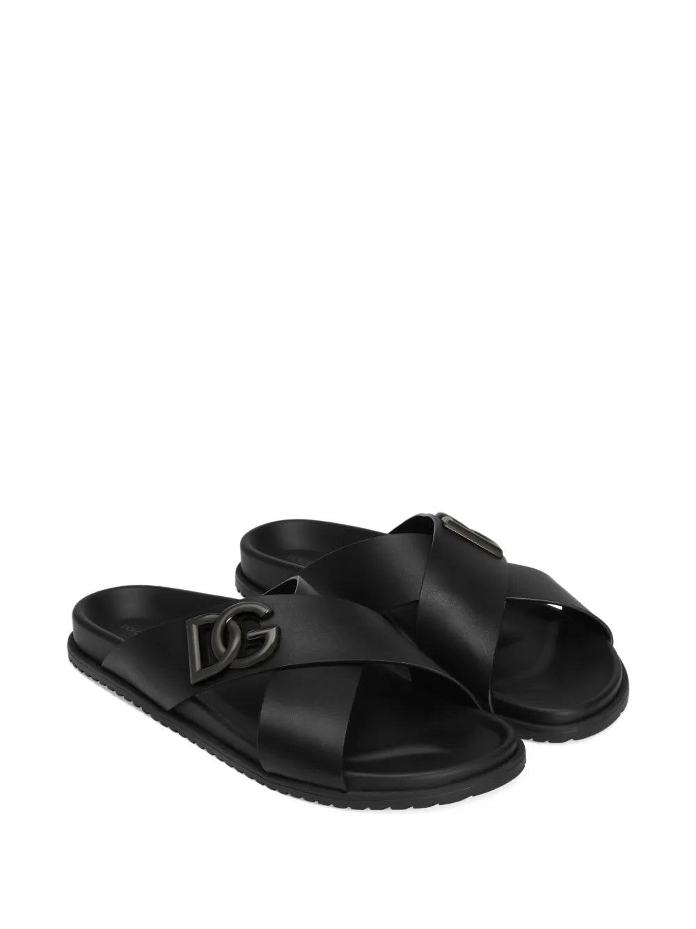 Dolce & Gabbana Men Dg Logo Slides Sandals - 2