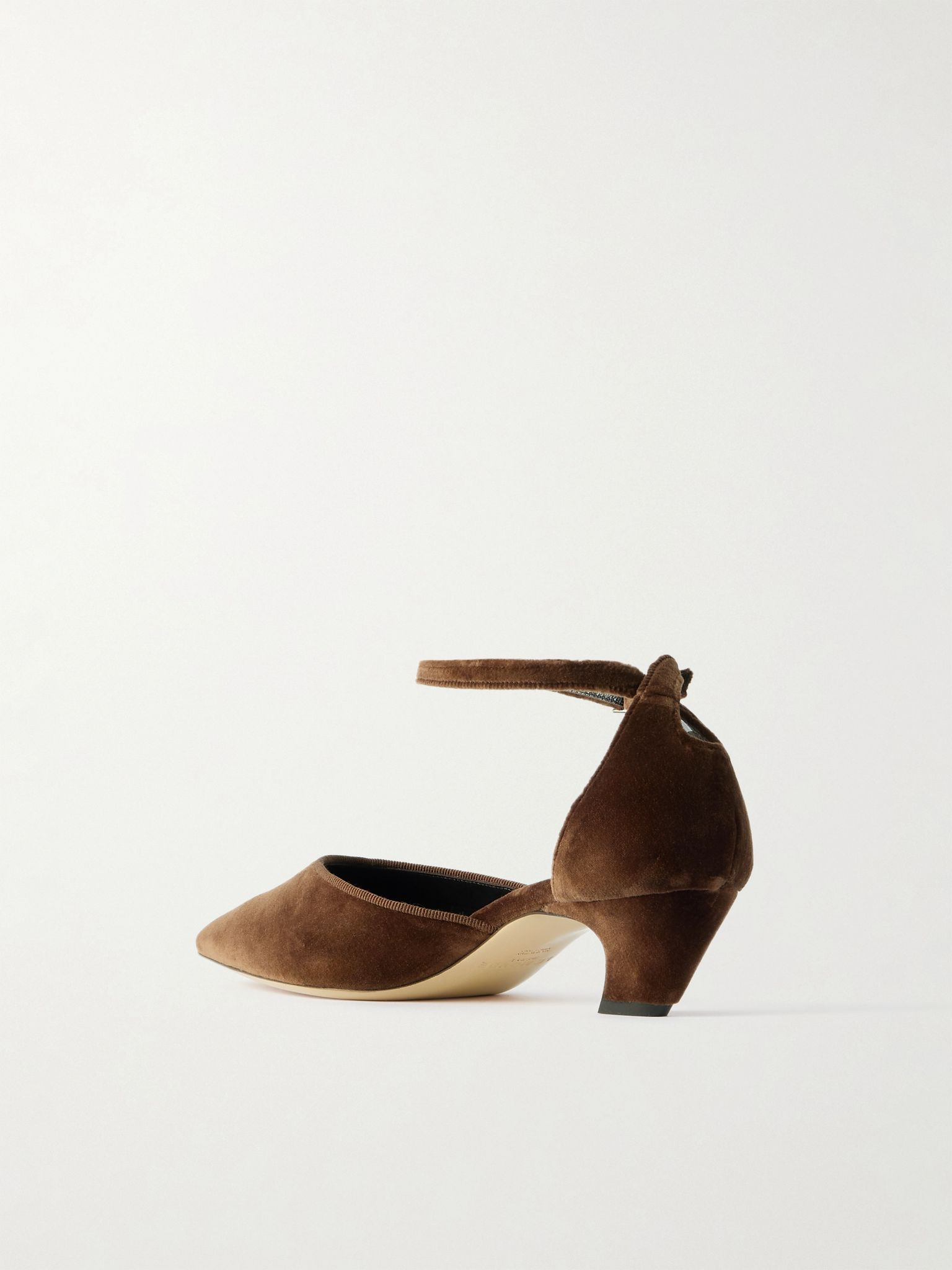 Victoria suede pumps Brown - 3