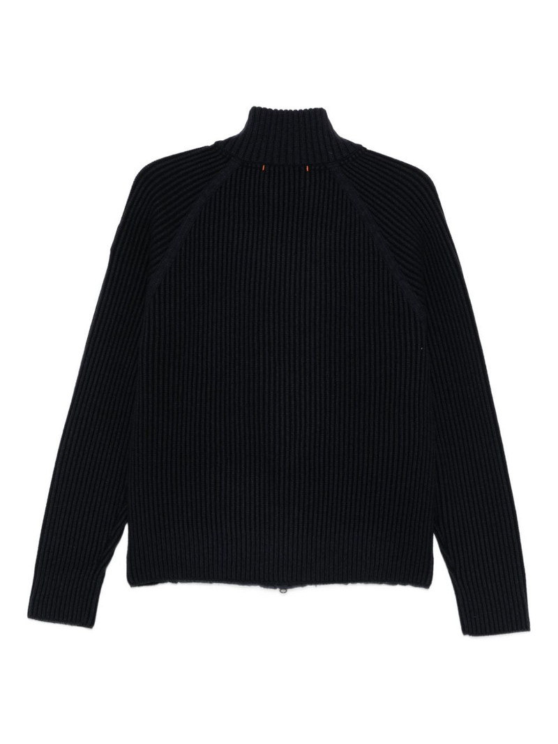 PARAJUMPERS ribbed panelled jacket outlook