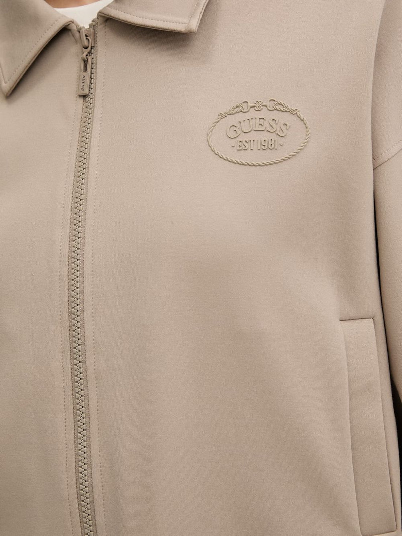 zip-up cropped jacket 5