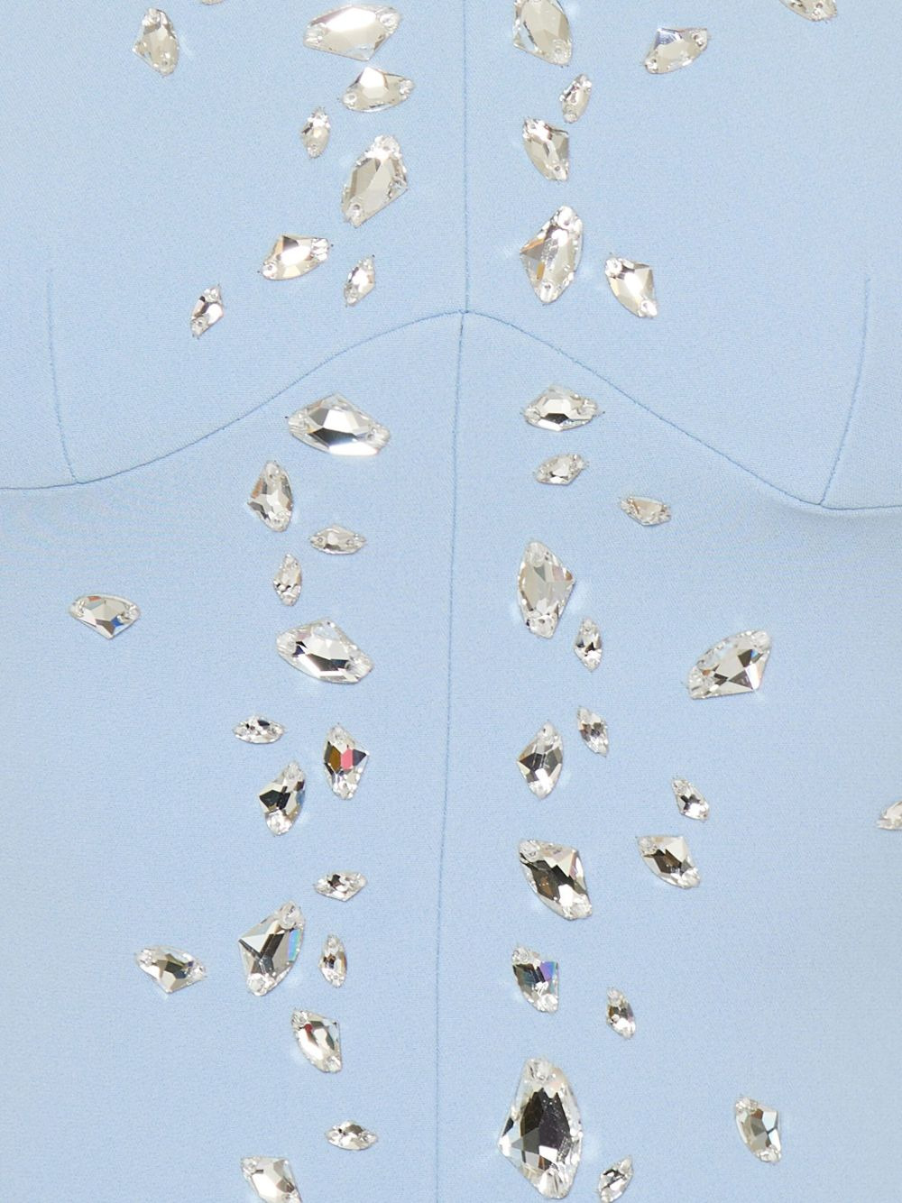 crystal-embellished dress - 3