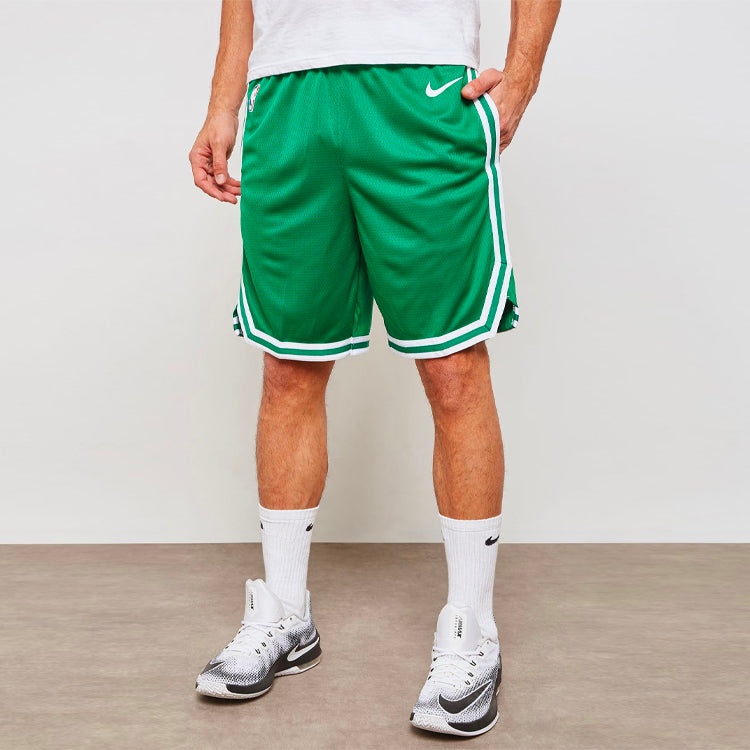 Nike Boston Celtics Icon Edition Swingman SW Fan Edition Celtics Team limited Basketball Shorts Gree - 3