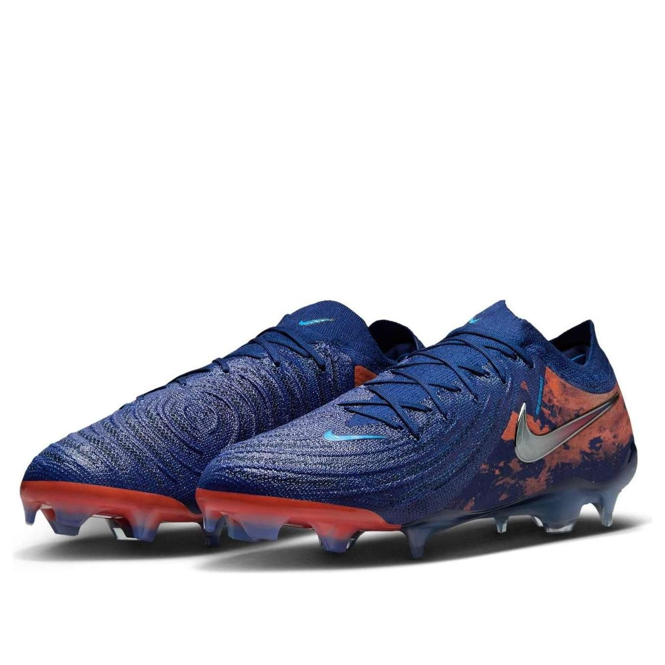 Nike x Erling Haaland Phantom GX 2 Elite FG 'Navy Orange' HF6361-400 - 4