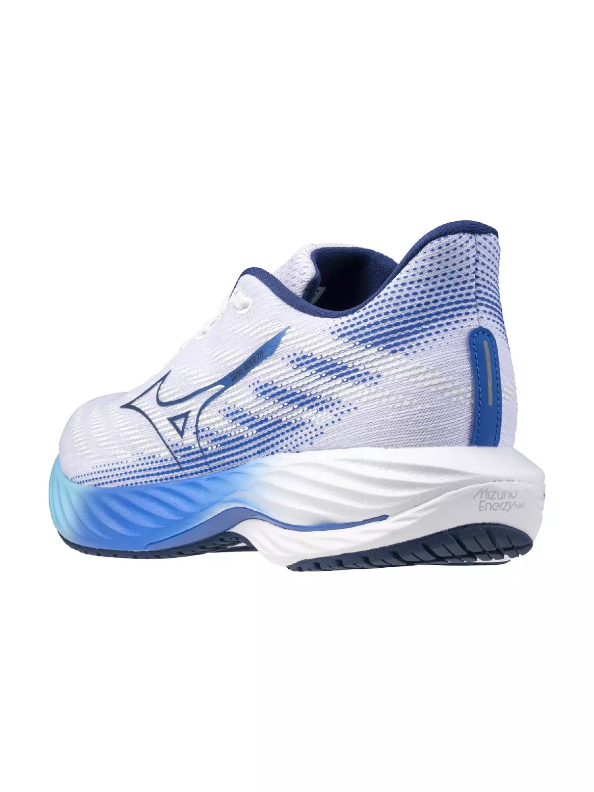 Wave Rider 28 "White/Estate Blue" Men's Running Shoe - 4
