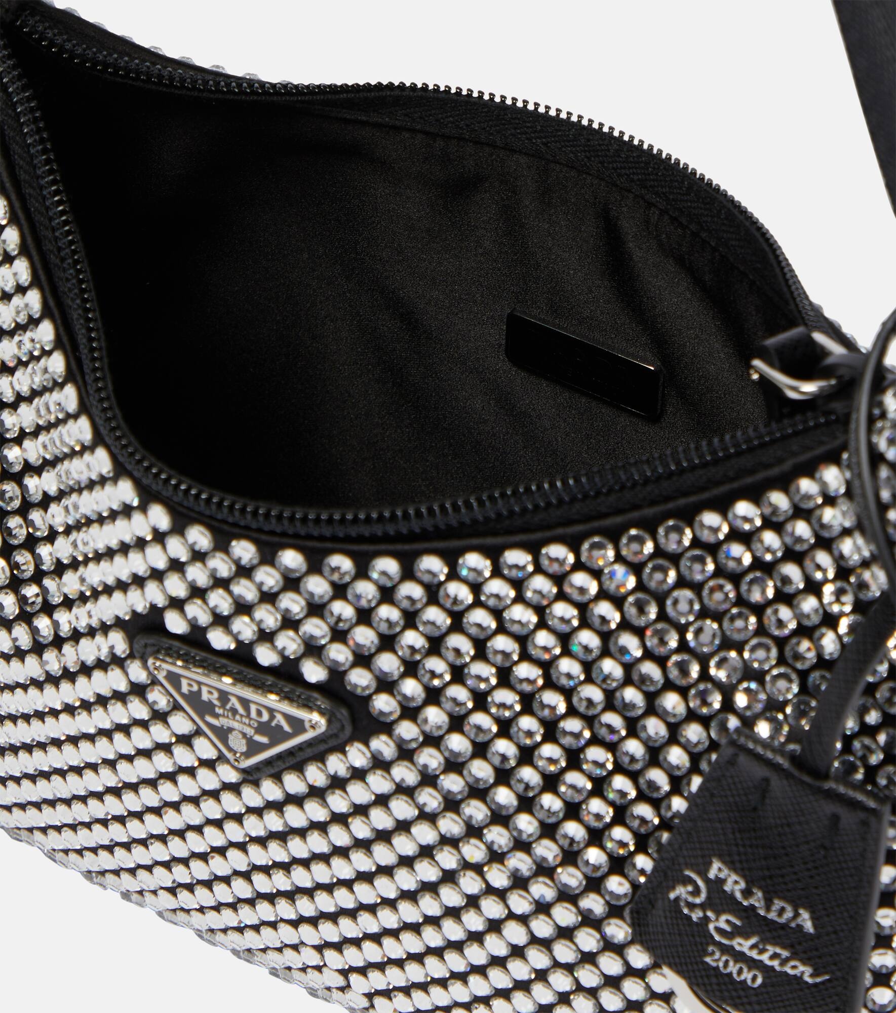 Embellished satin bag - 3